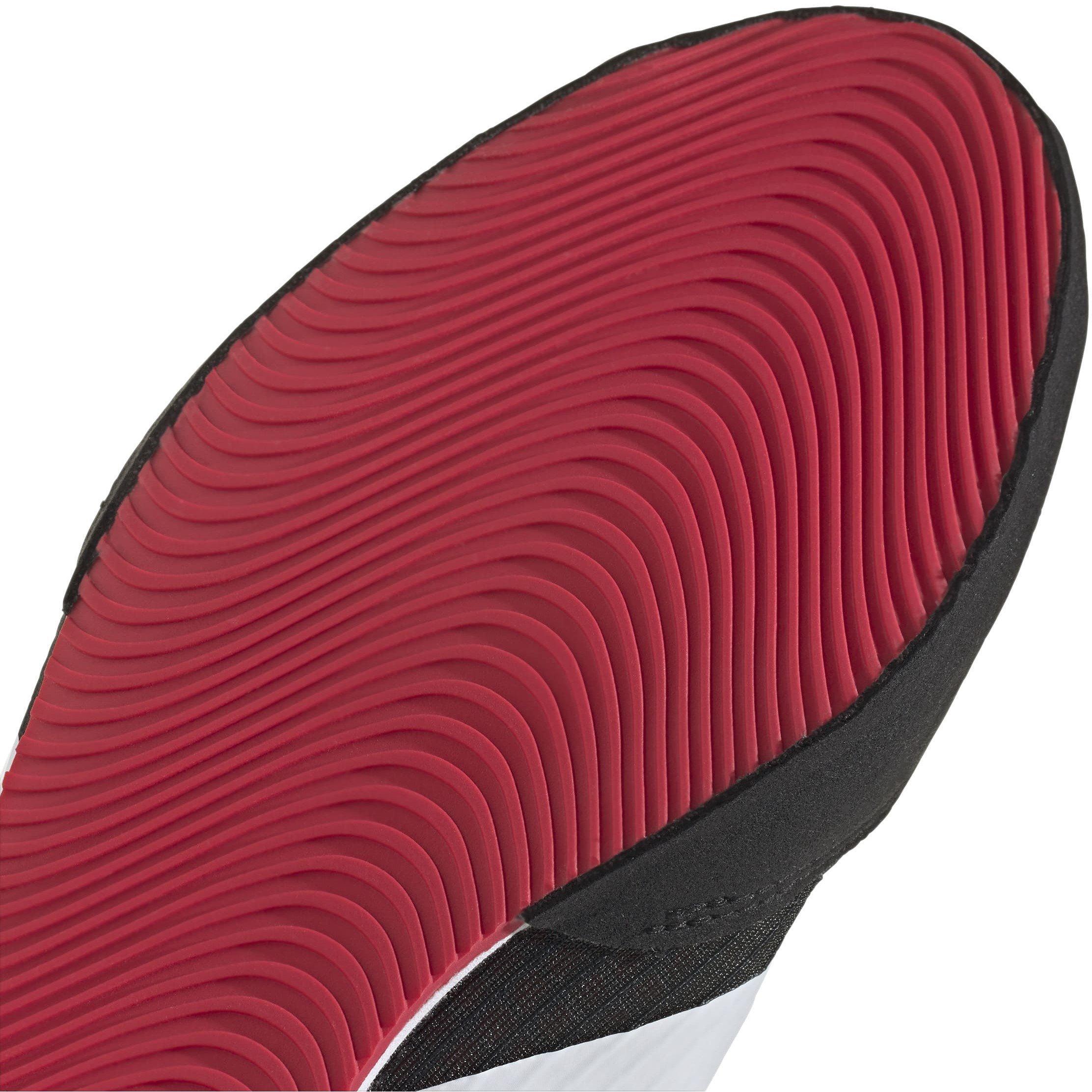 Blk/White/Rby - adidas - Box Hog 4 Shoes - 7