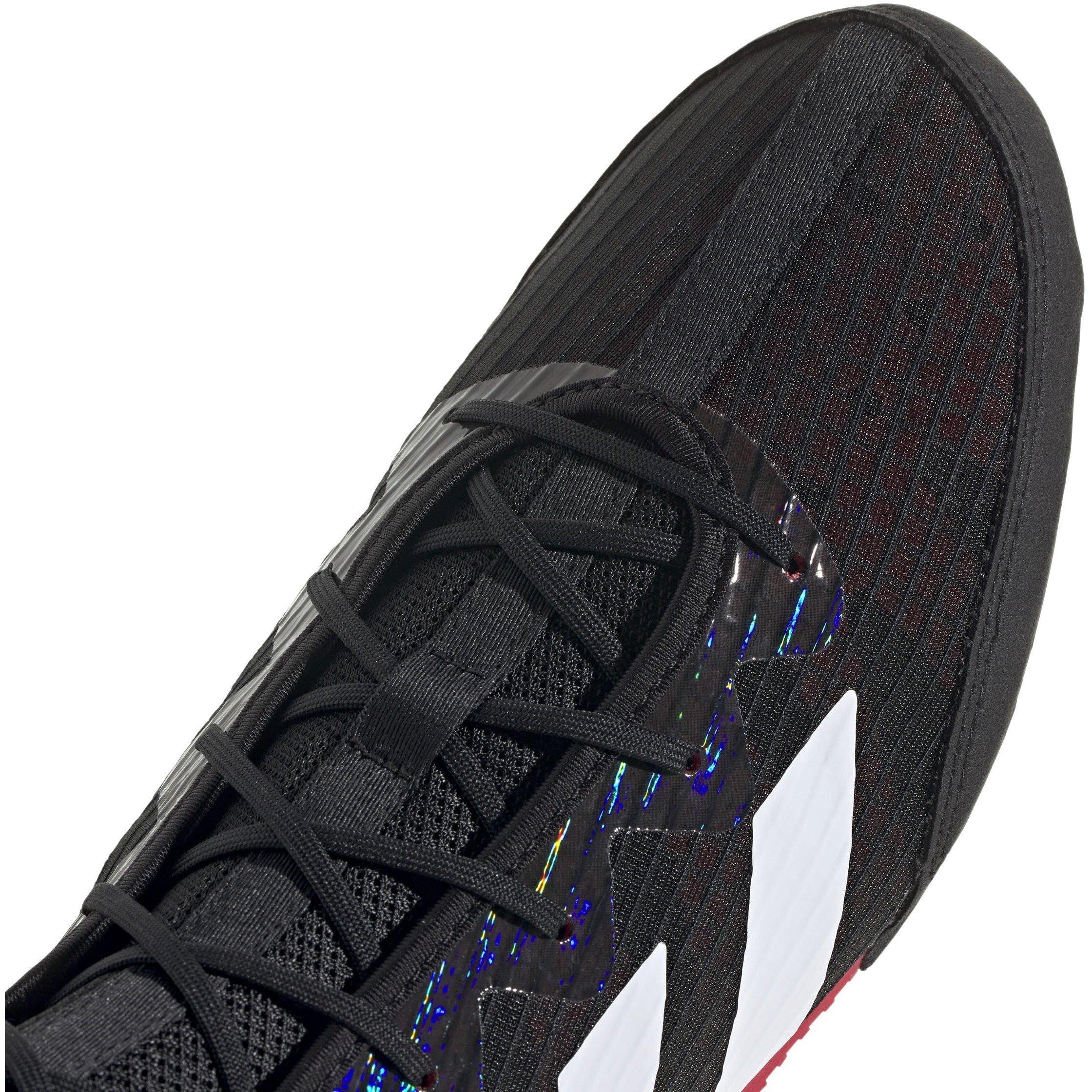 Blk/White/Rby - adidas - Box Hog 4 Shoes - 8