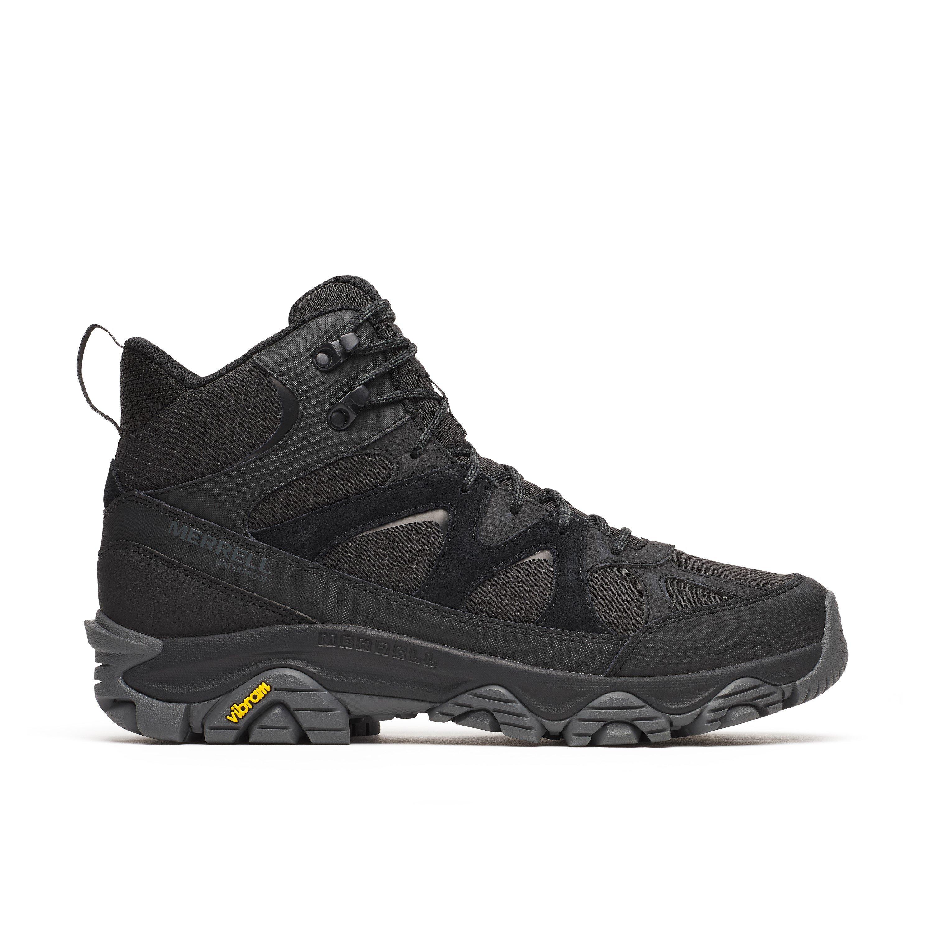 Black - Merrell - Thermo Snow Grip Waterproof Boots Mens - 1