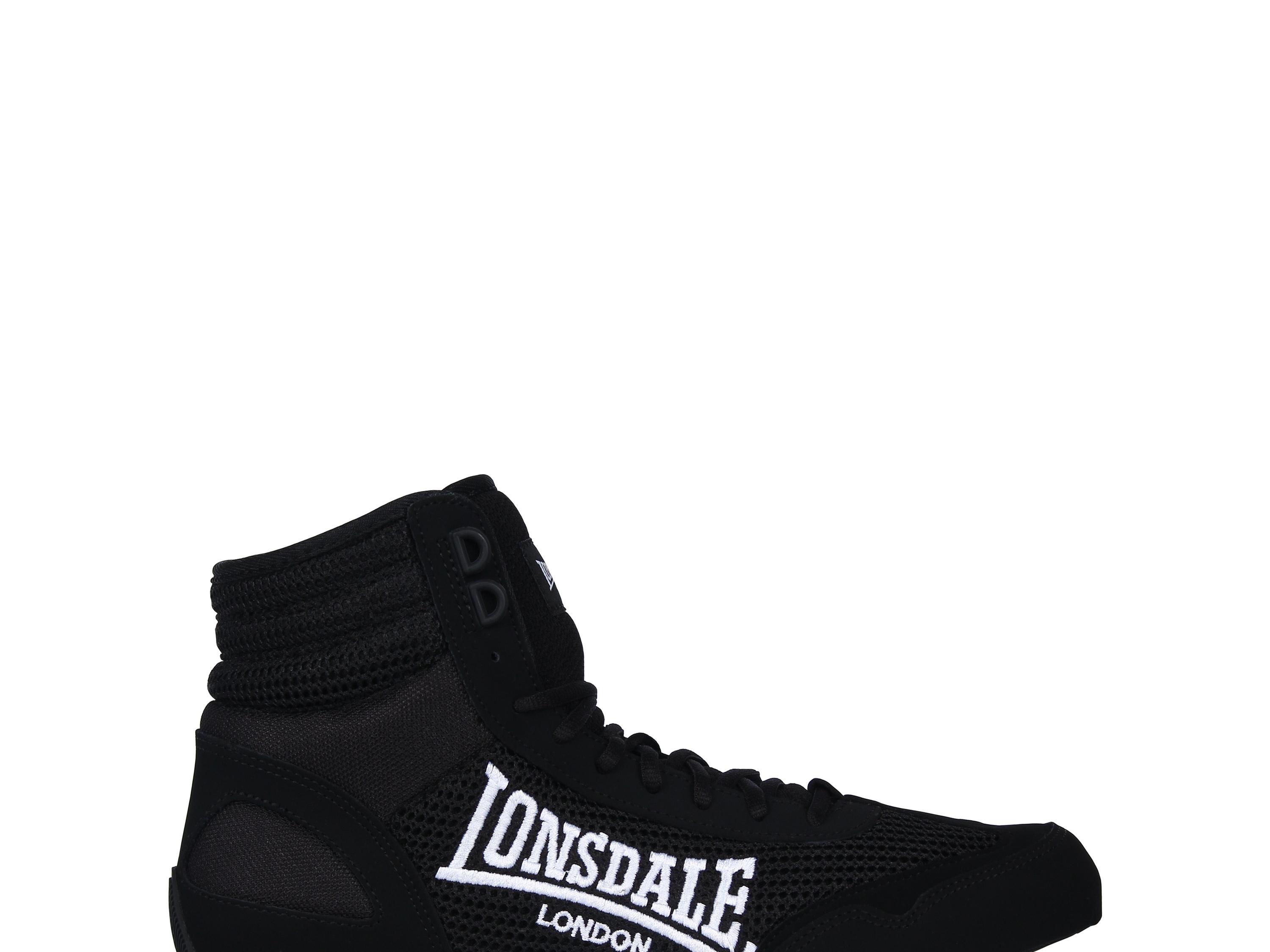Zapatillas bota larga de boxeo Everlast Contender (blanco
