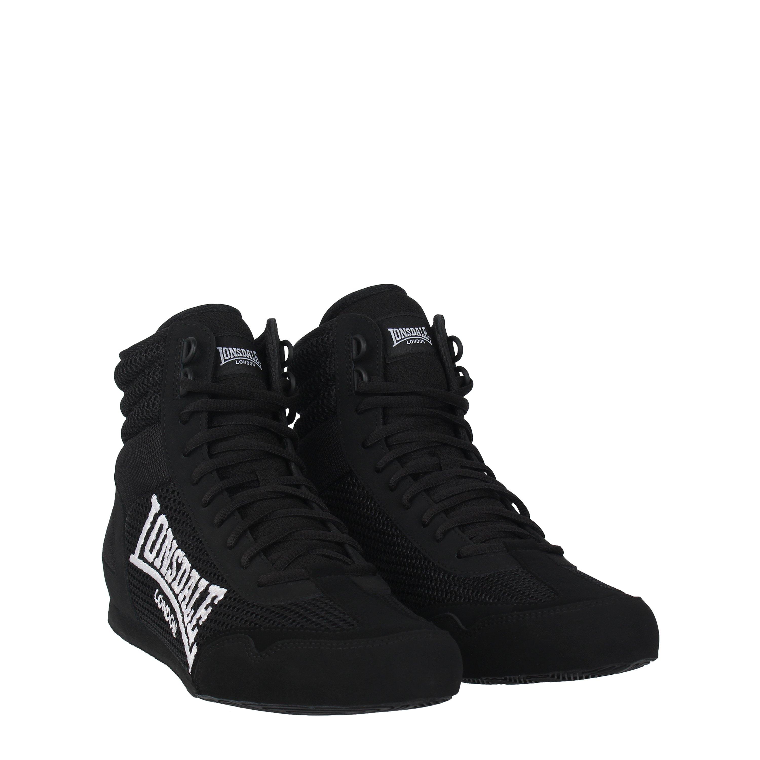 Black/White - Lonsdale - Contender Boxing Boots - 3