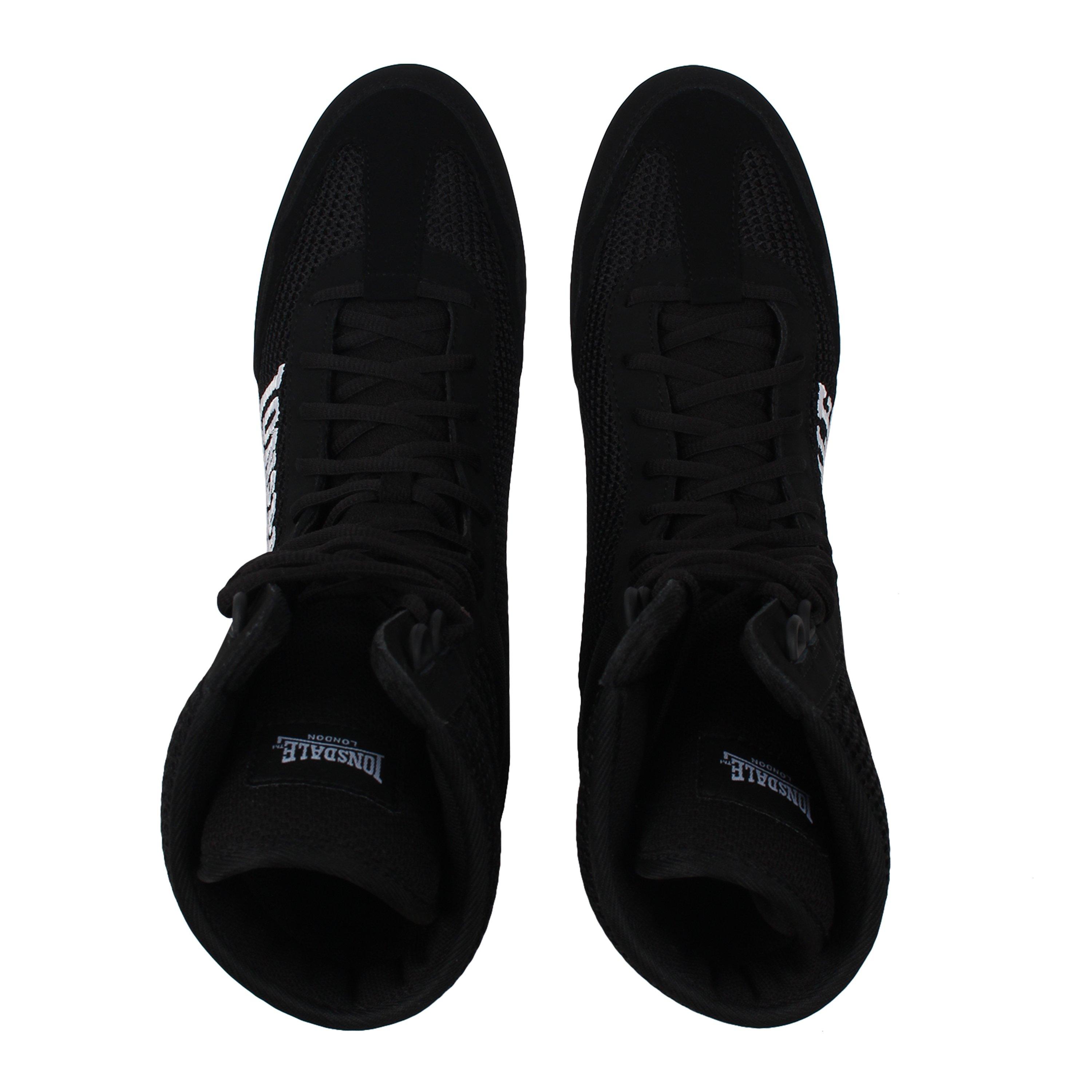 Zwart/Wit - Lonsdale - Contender Boxing Boots - 5