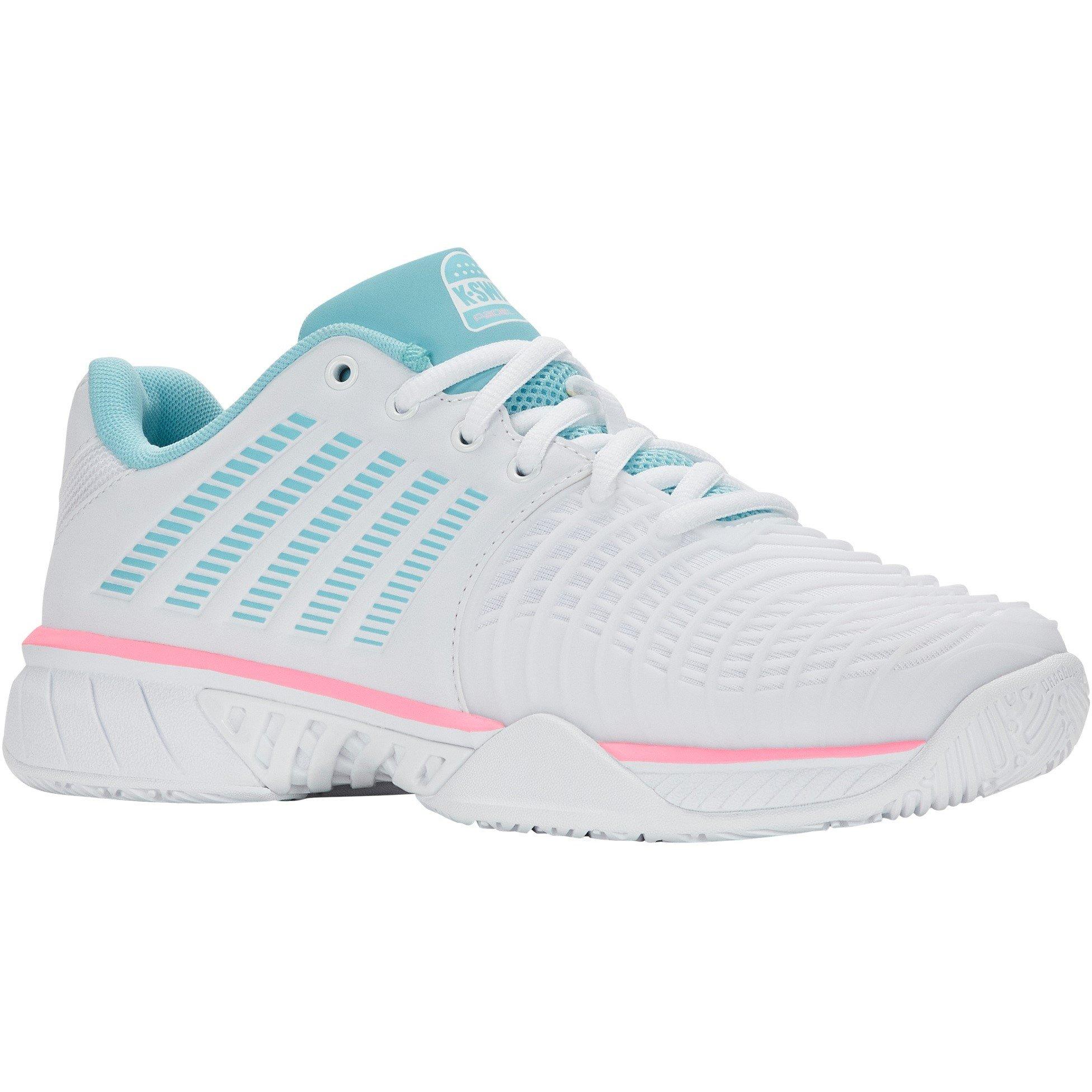 White/Neon Pink - K-Swiss - Women's Express Lite Padel Trainers - 2