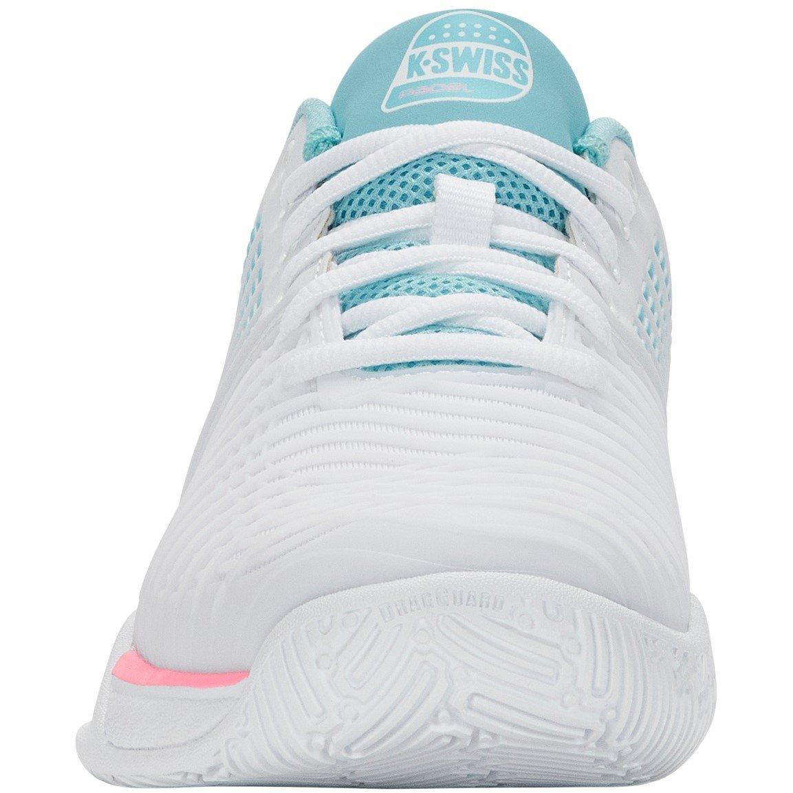 White/Neon Pink - K-Swiss - Women's Express Lite Padel Trainers - 3