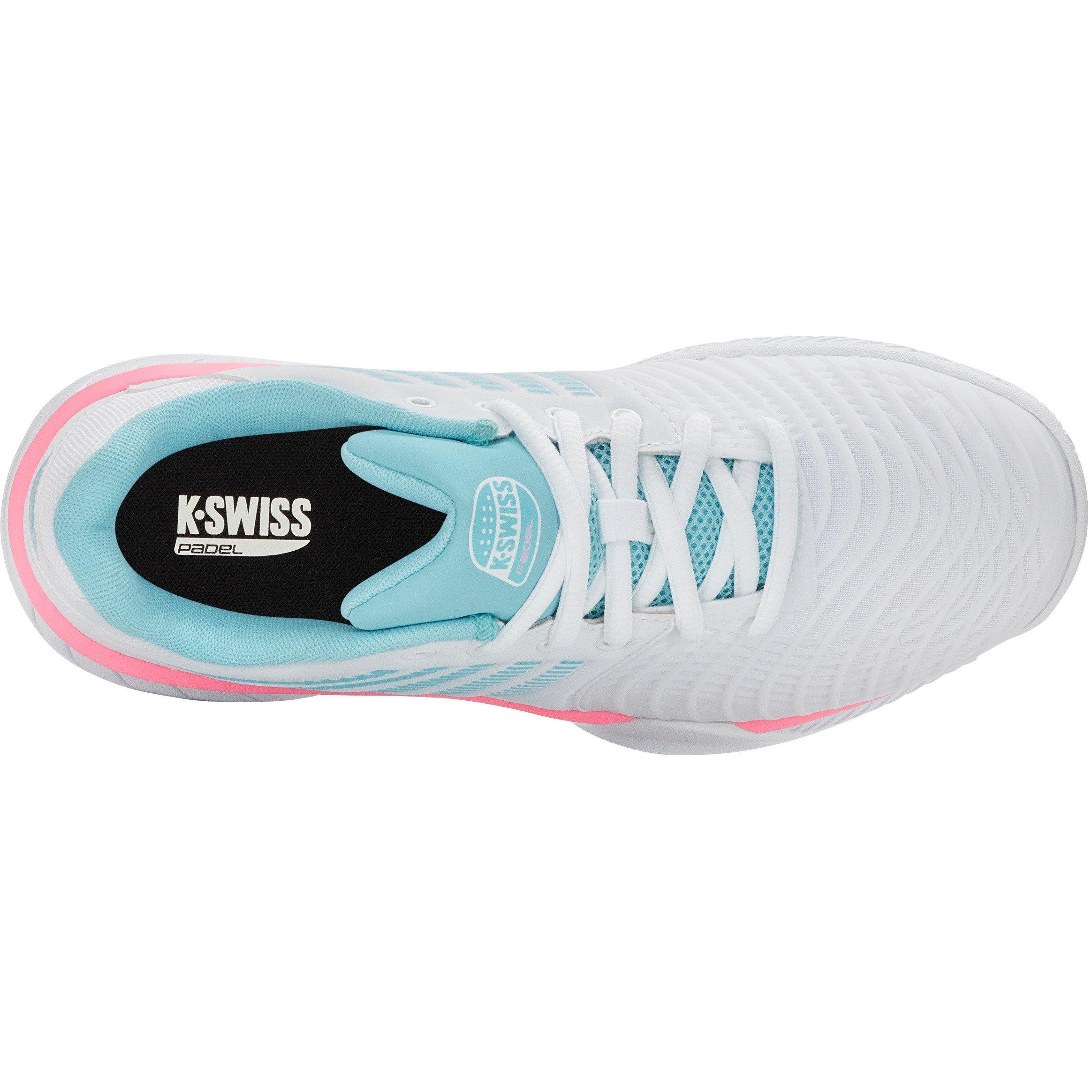 White/Neon Pink - K-Swiss - Women's Express Lite Padel Trainers - 7