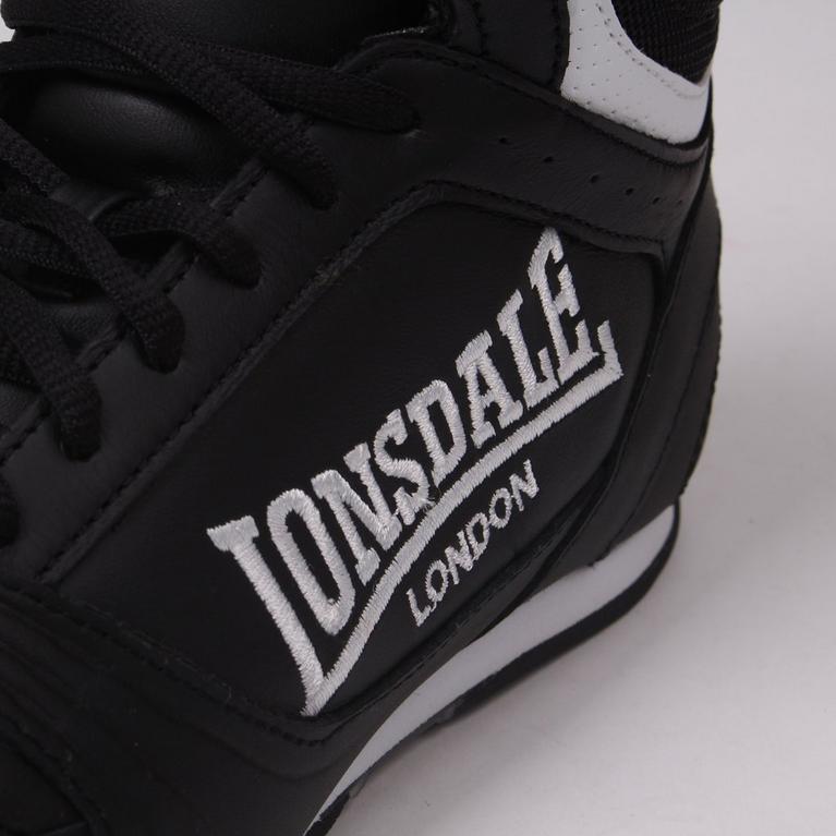 Noir/Blanc - Lonsdale - Boxing Boots - 4