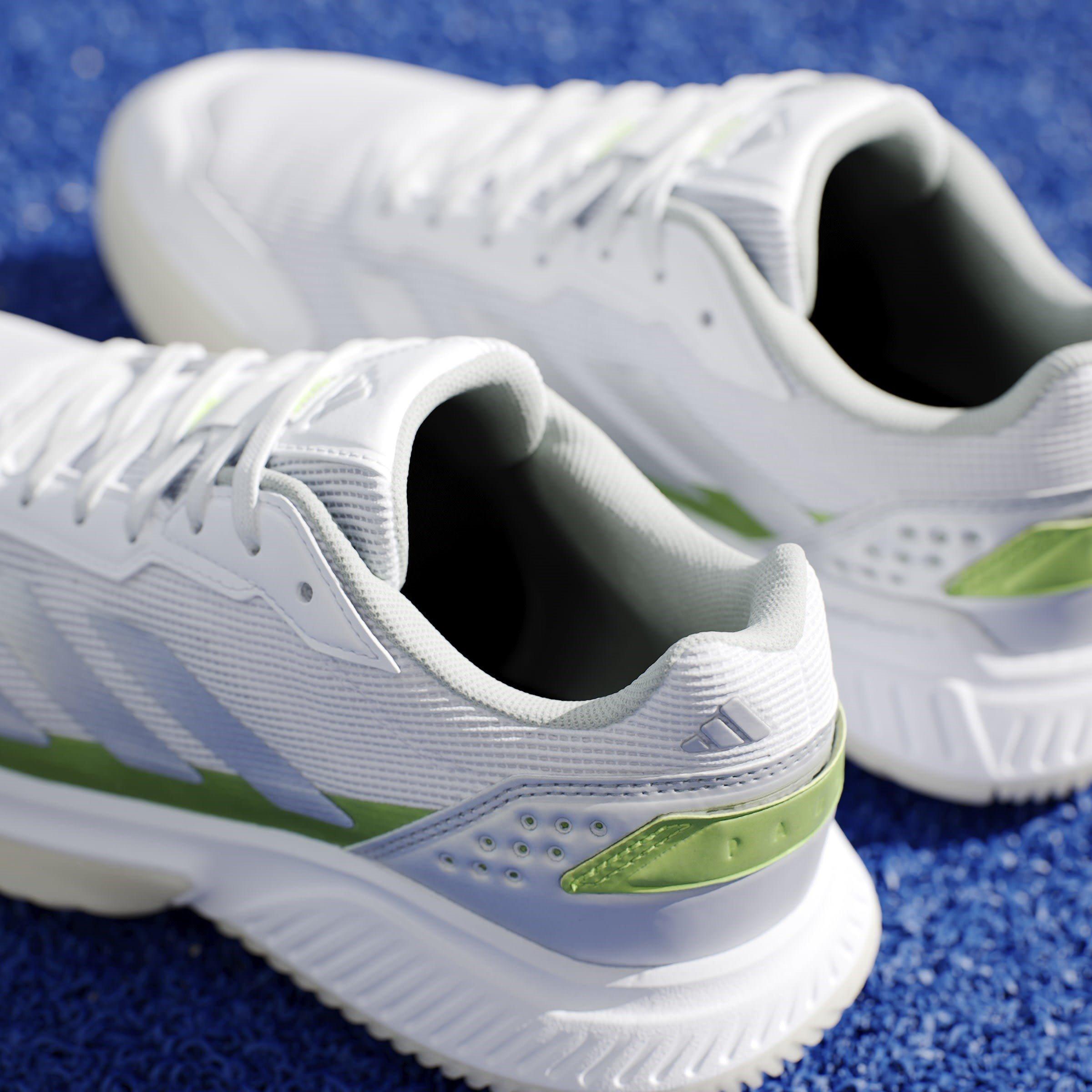 Wte/Slvr/Lemn - adidas - Courtquick Padel Shoes Womens - 16