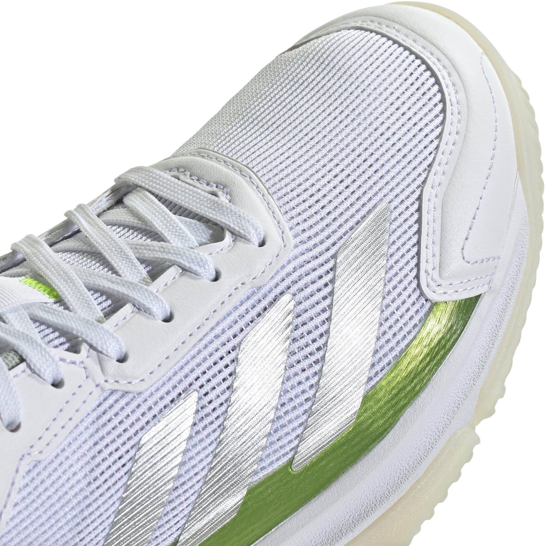 Wte/Slvr/Lemn - adidas - Courtquick Padel Shoes Womens - 7
