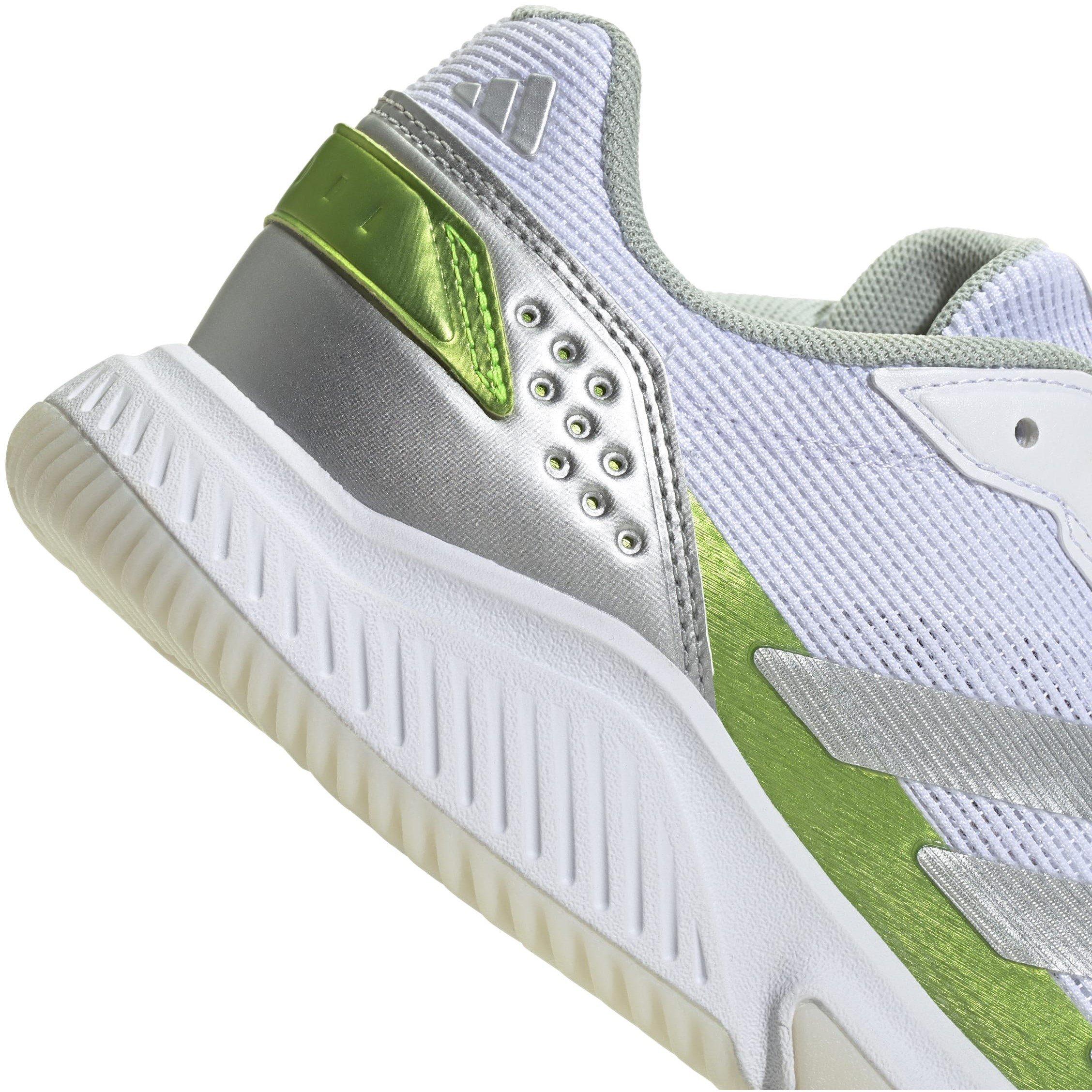 Wte/Slvr/Lemn - adidas - Courtquick Padel Shoes Womens - 8