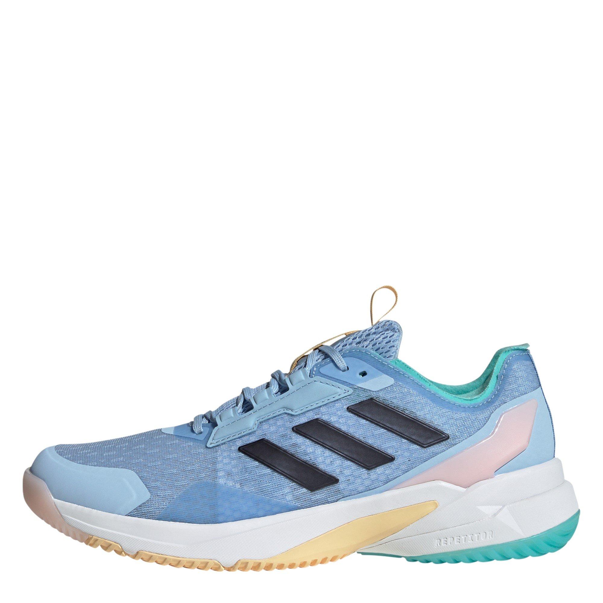 Blue/Navy - adidas - Crazyflight 6 Indoor Shoes Womens - 2