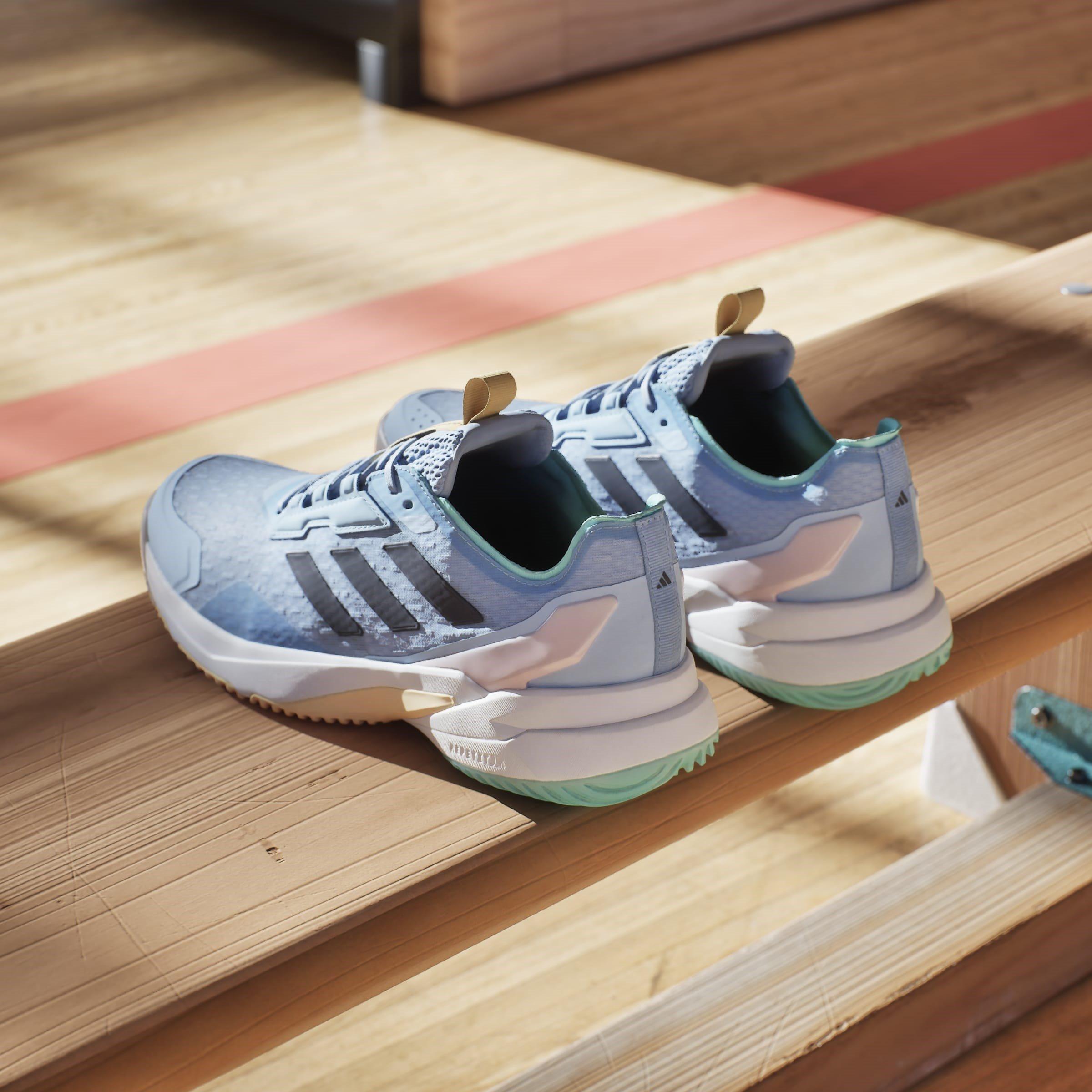 Blue/Navy - adidas - Crazyflight 6 Indoor Shoes Womens - 13