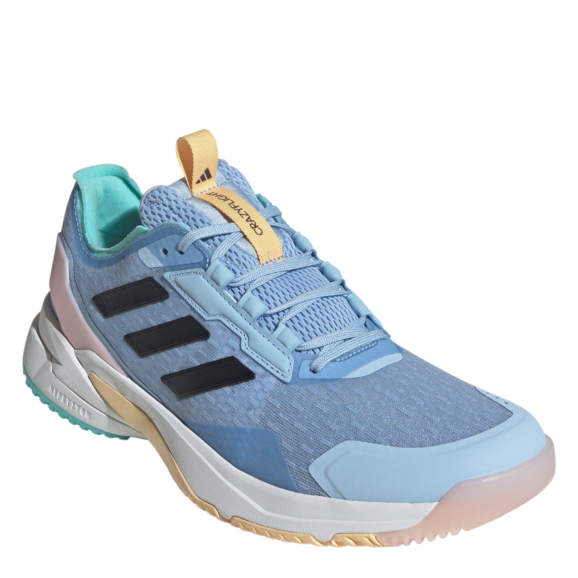 Blue/Navy - adidas - Crazyflight 6 Indoor Shoes Womens - 3