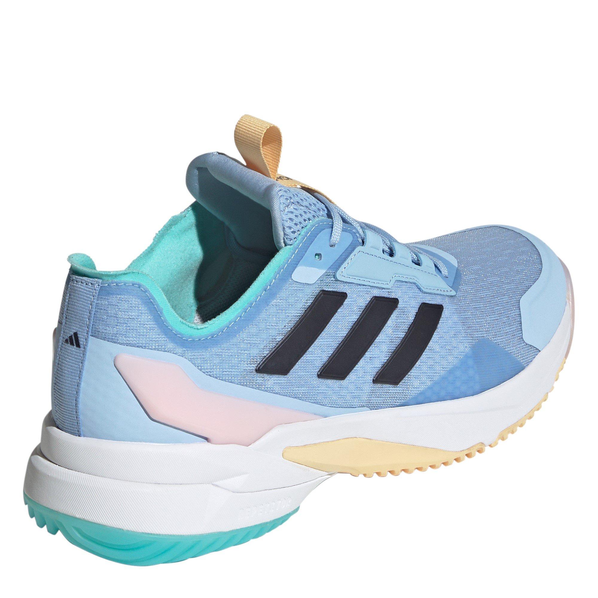 Blue/Navy - adidas - Crazyflight 6 Indoor Shoes Womens - 4