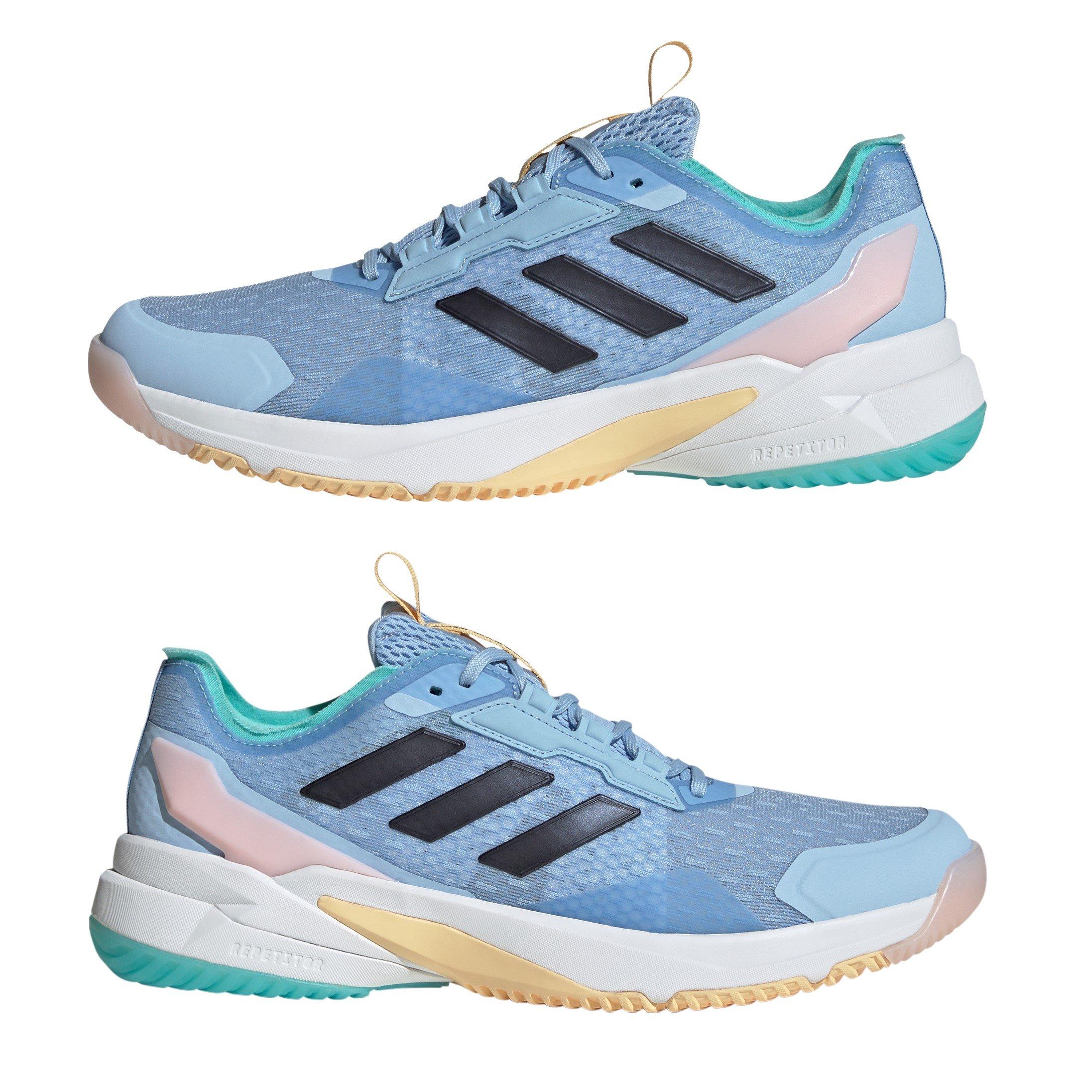 Blue/Navy - adidas - Crazyflight 6 Indoor Shoes Womens - 9