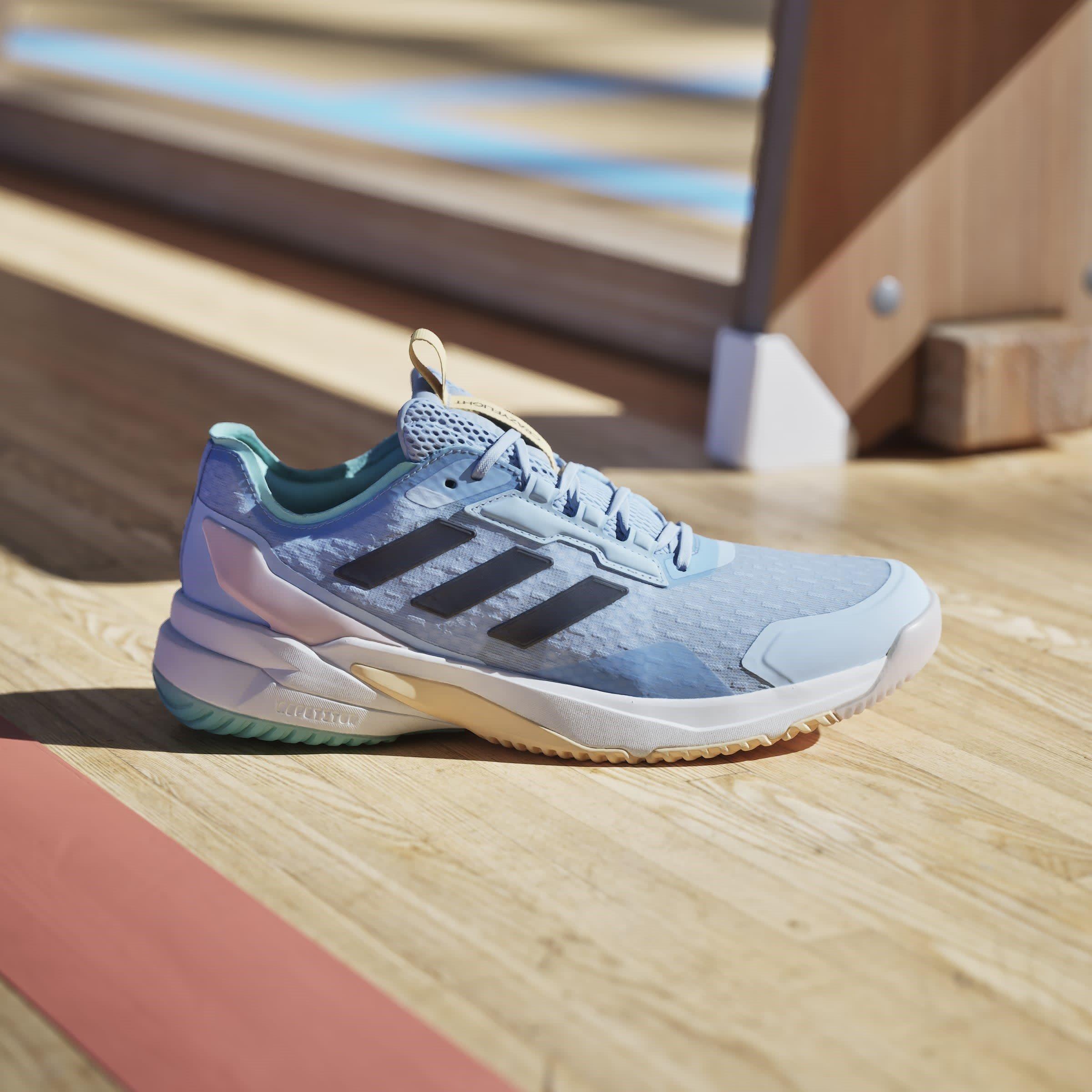 Blue/Navy - adidas - Crazyflight 6 Indoor Shoes Womens - 10