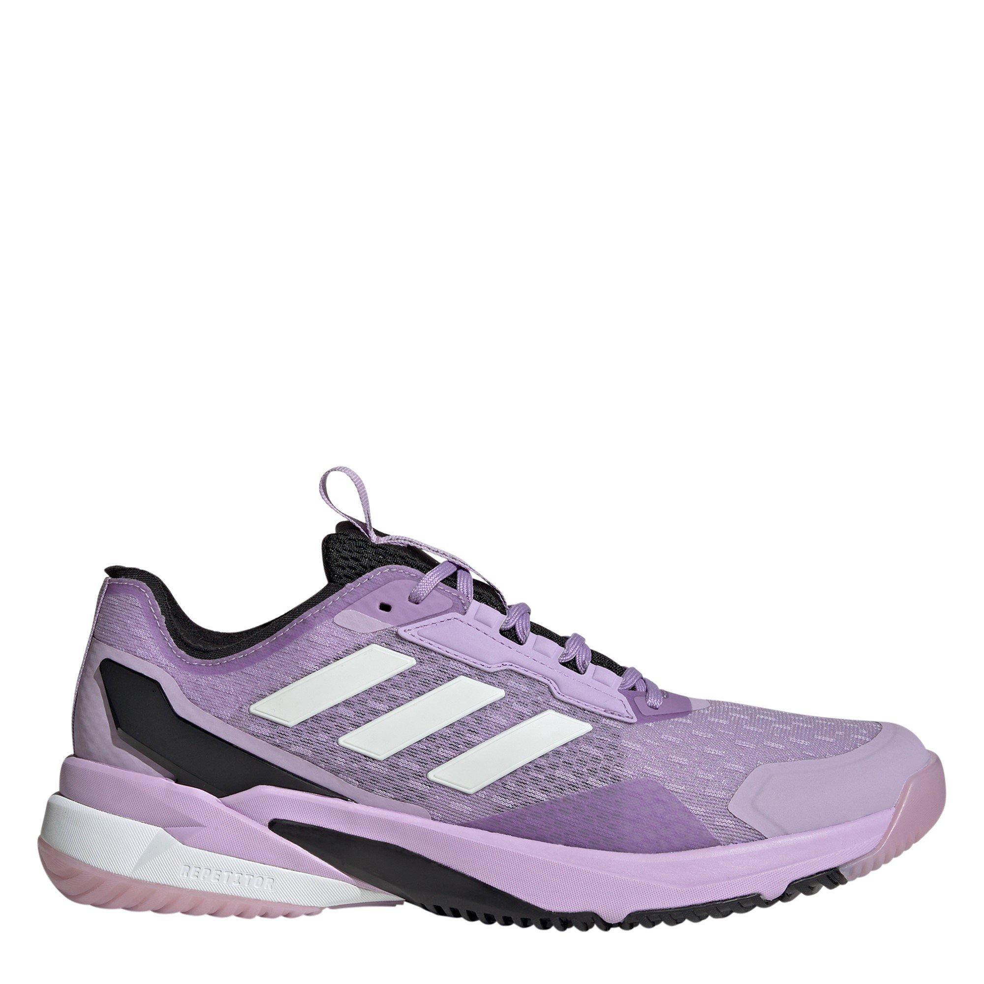 Plum/Met/Blk - adidas - Crazyflight 6 Indoor Shoes Womens - 1