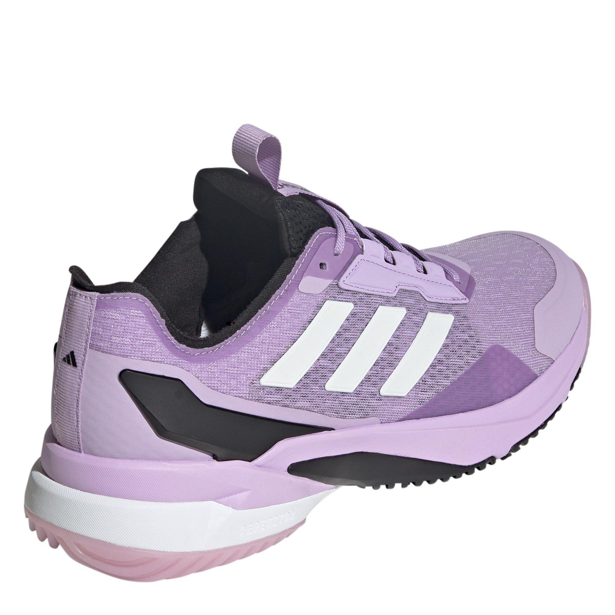 Plum/Met/Blk - adidas - Crazyflight 6 Indoor Shoes Womens - 4