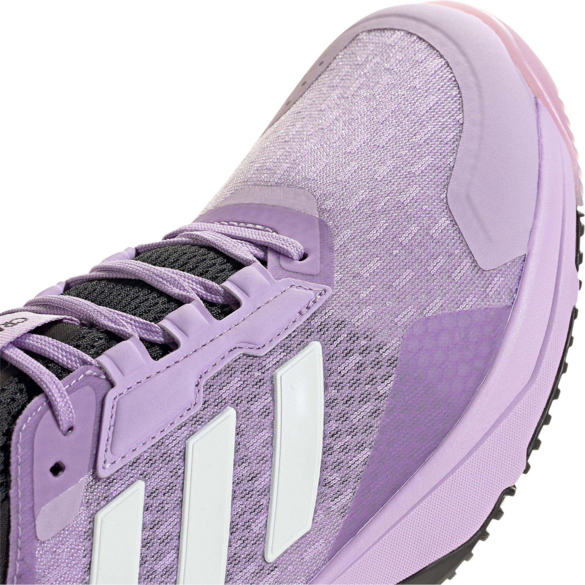 Plum/Met/Blk - adidas - Crazyflight 6 Indoor Shoes Womens - 8