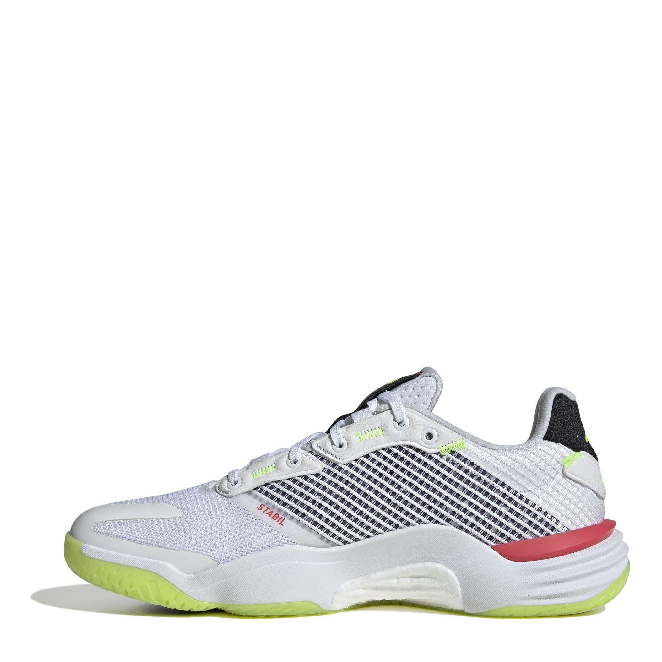Wht/Arra/Plm - adidas - Stabil 16 Indoor Shoes Mens - 2