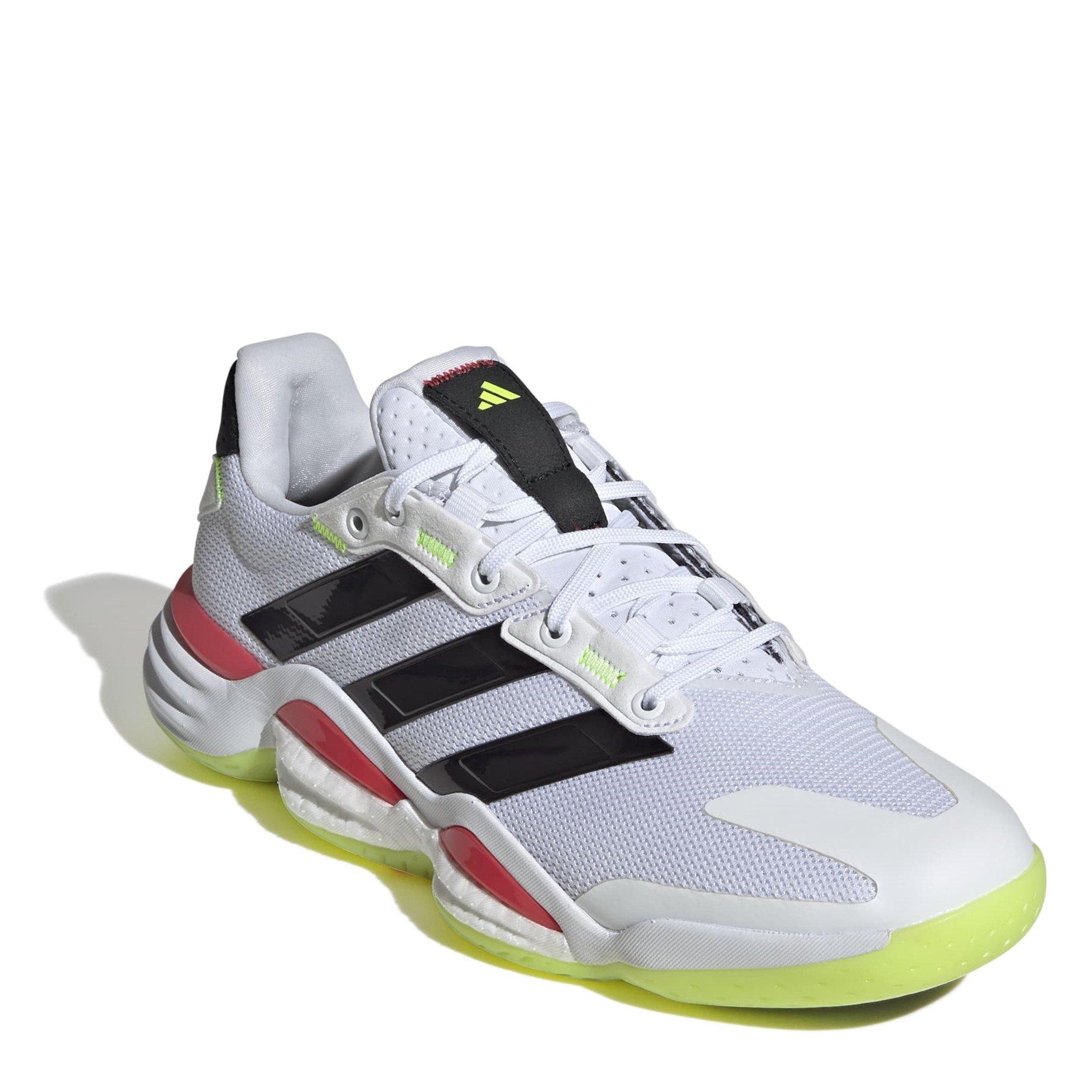 Wht/Arra/Plm - adidas - Stabil 16 Indoor Shoes Mens - 3