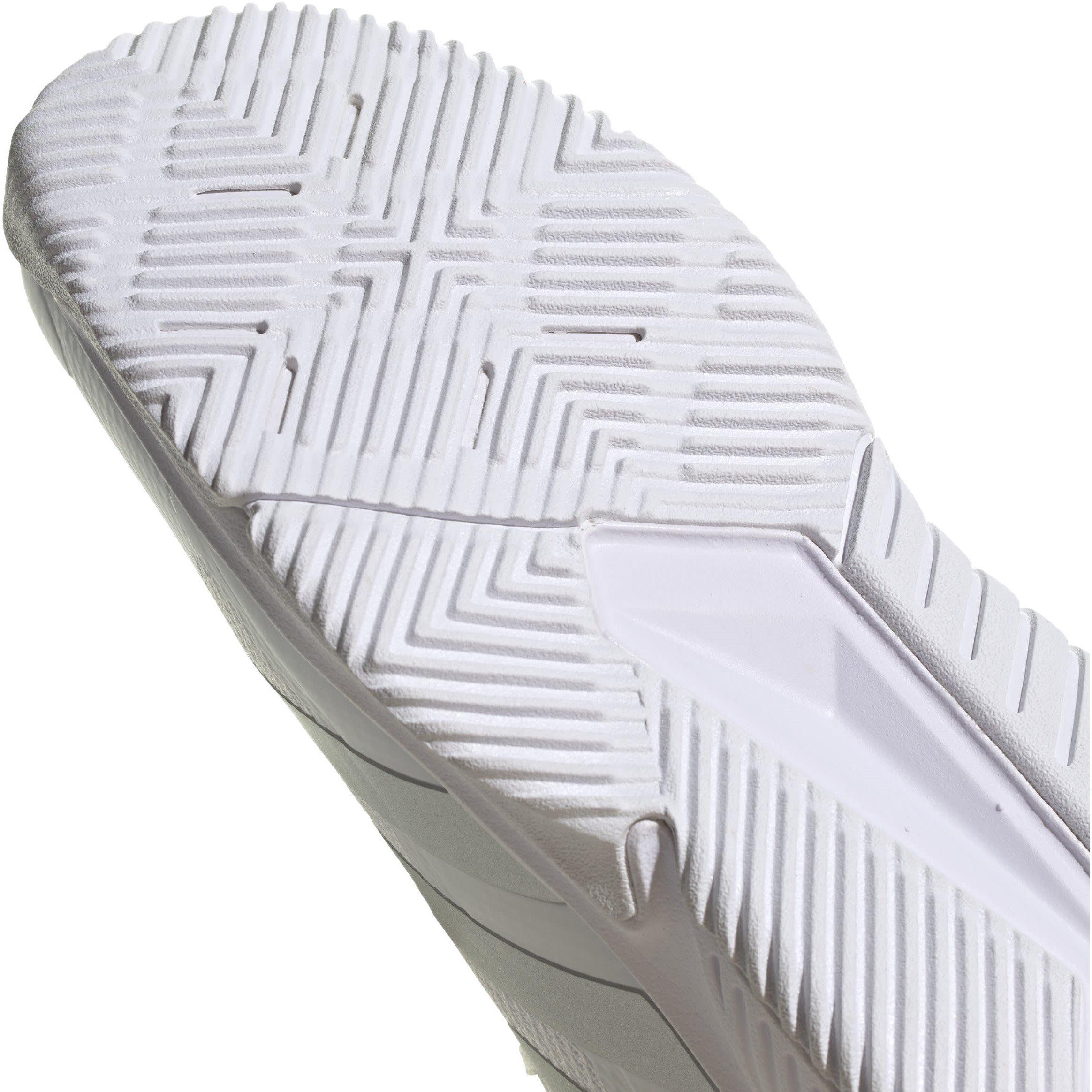 White/Silver - adidas - Court Team Bounce 2.0 Shoes Womens - 7