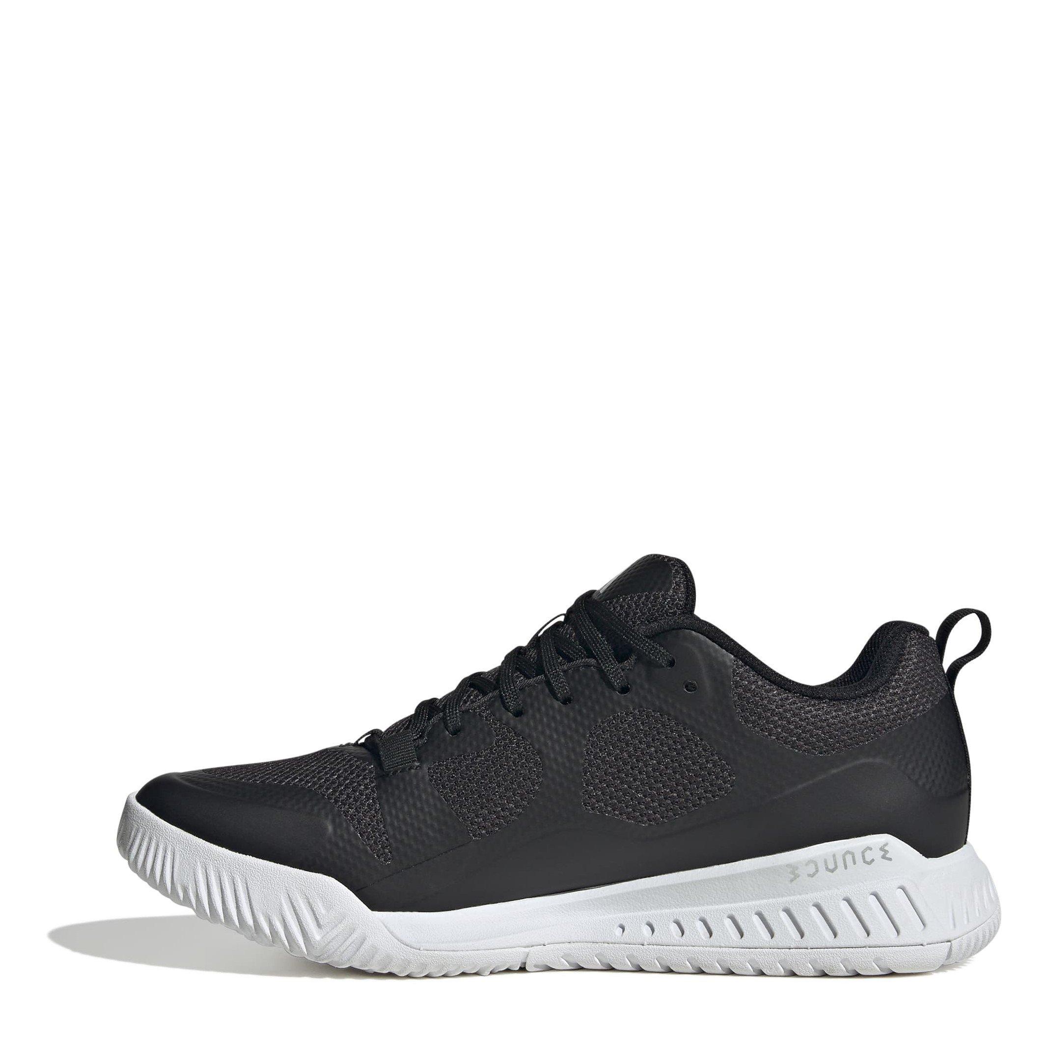 Core Black - adidas - Court Team Bounce 2.0 Shoes Womens - 2