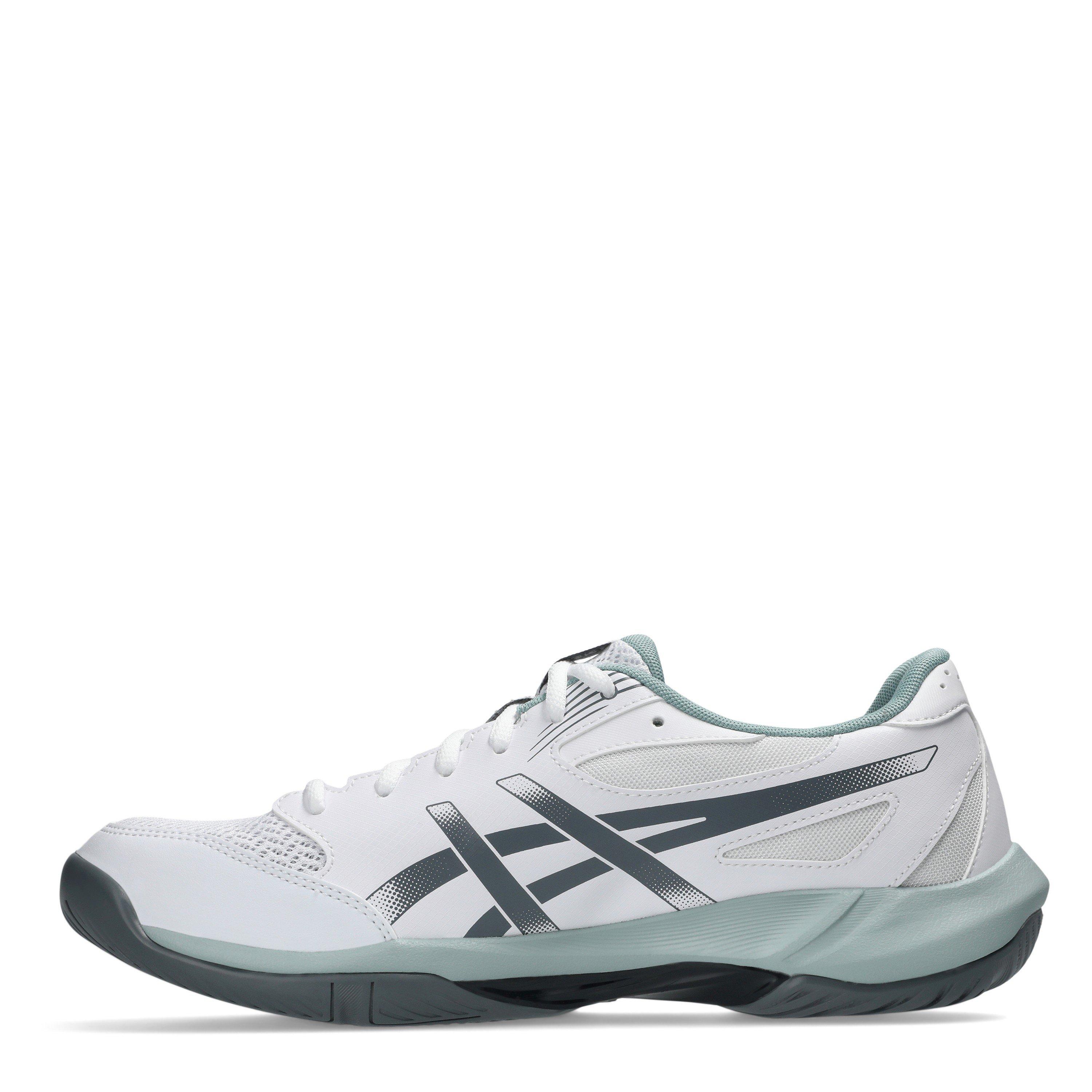 Bijela/Čelik - Asics - Asics Gel-Rocket 12 Handball Trainers Mens - 2