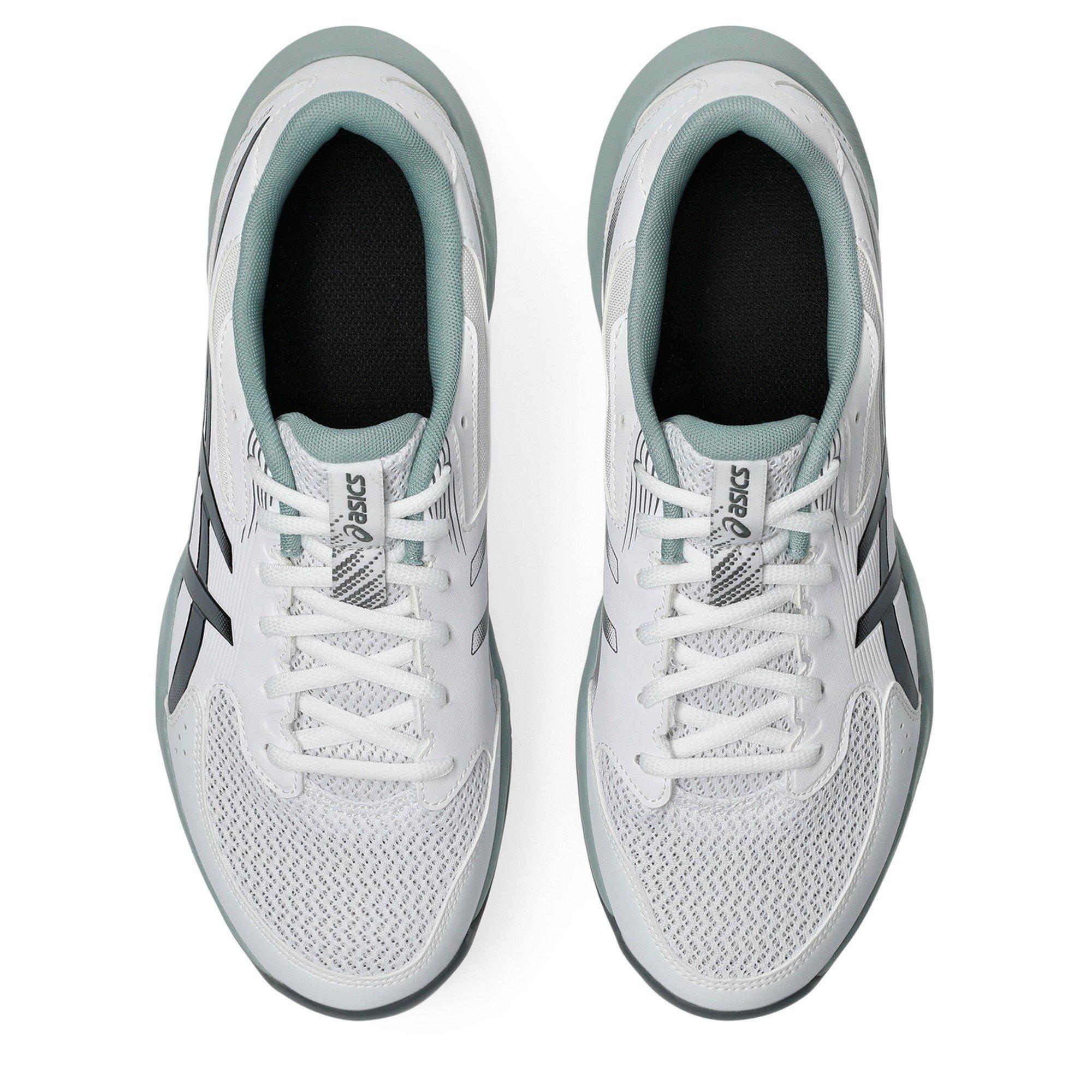 Bijela/Čelik - Asics - Asics Gel-Rocket 12 Handball Trainers Mens - 6