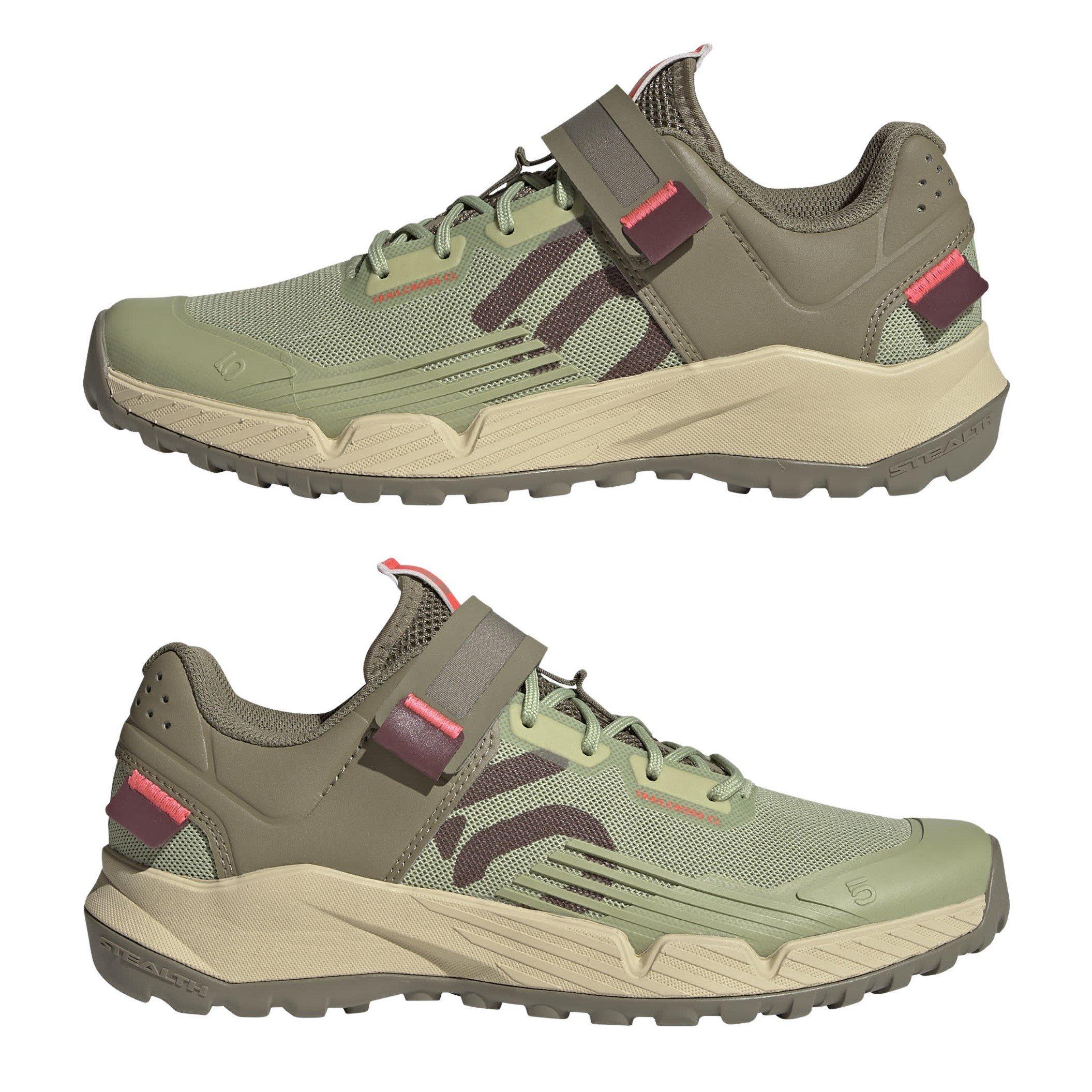 Quiet Crimson - Five Ten - Trailcross Clip-In Mountain Biking Shoes Women's - 11