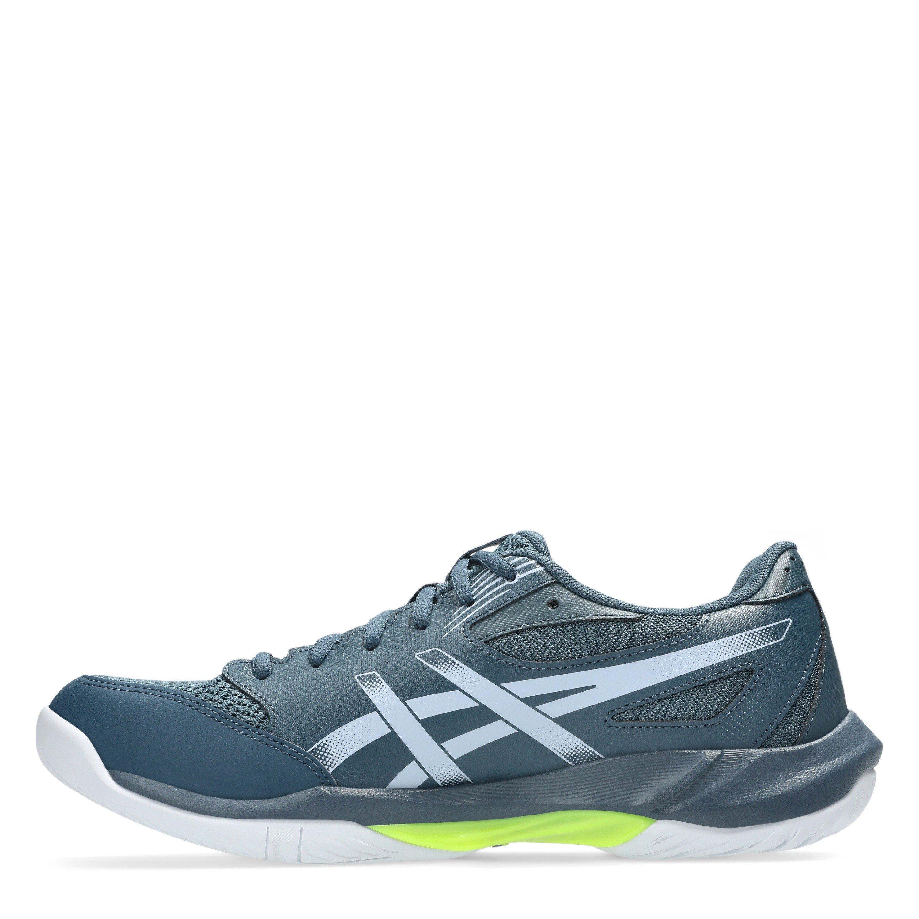 Indigo/Blanc - Asics - Men's Rocket 12 Handball Trainers - 2