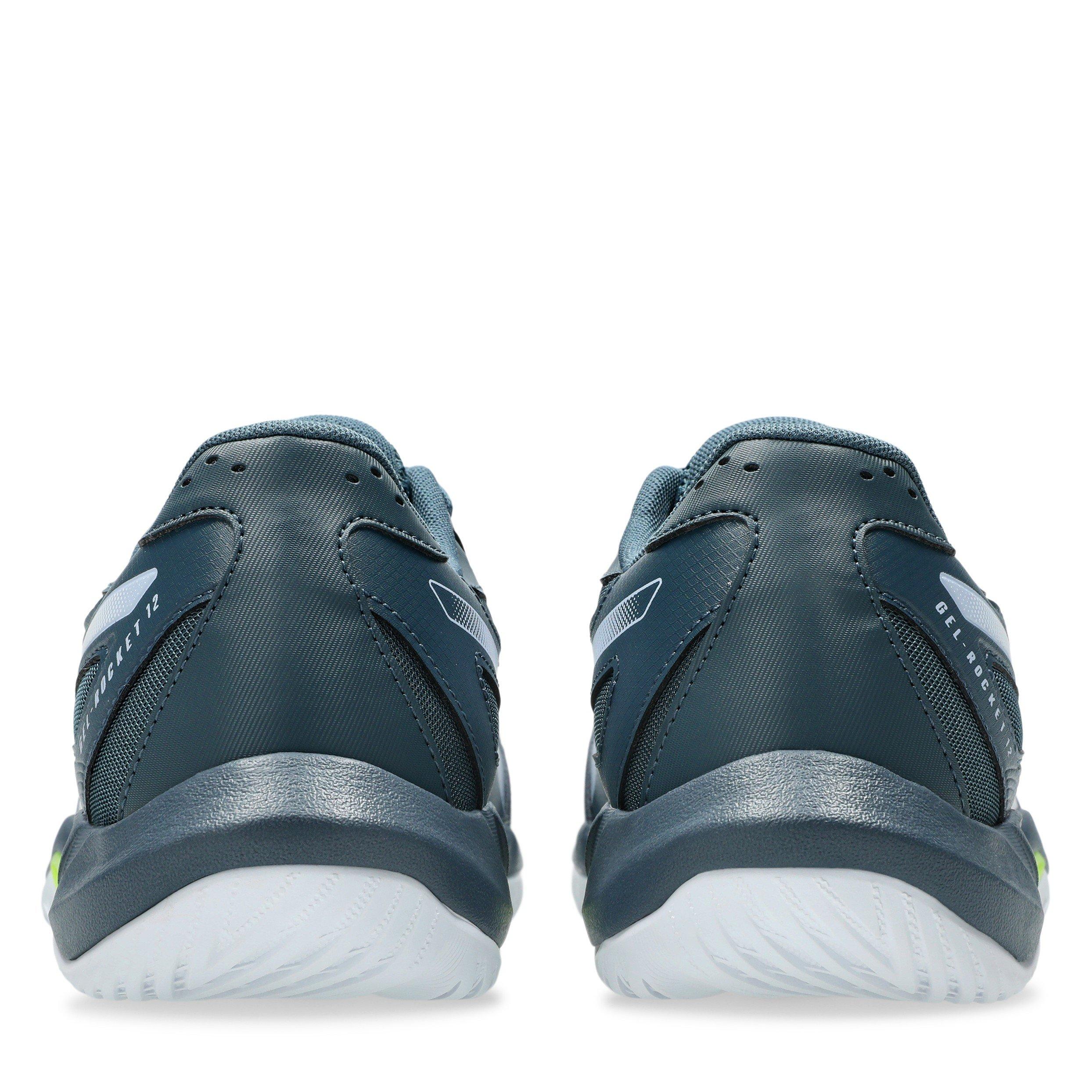 Indigo/Blanc - Asics - Men's Rocket 12 Handball Trainers - 7