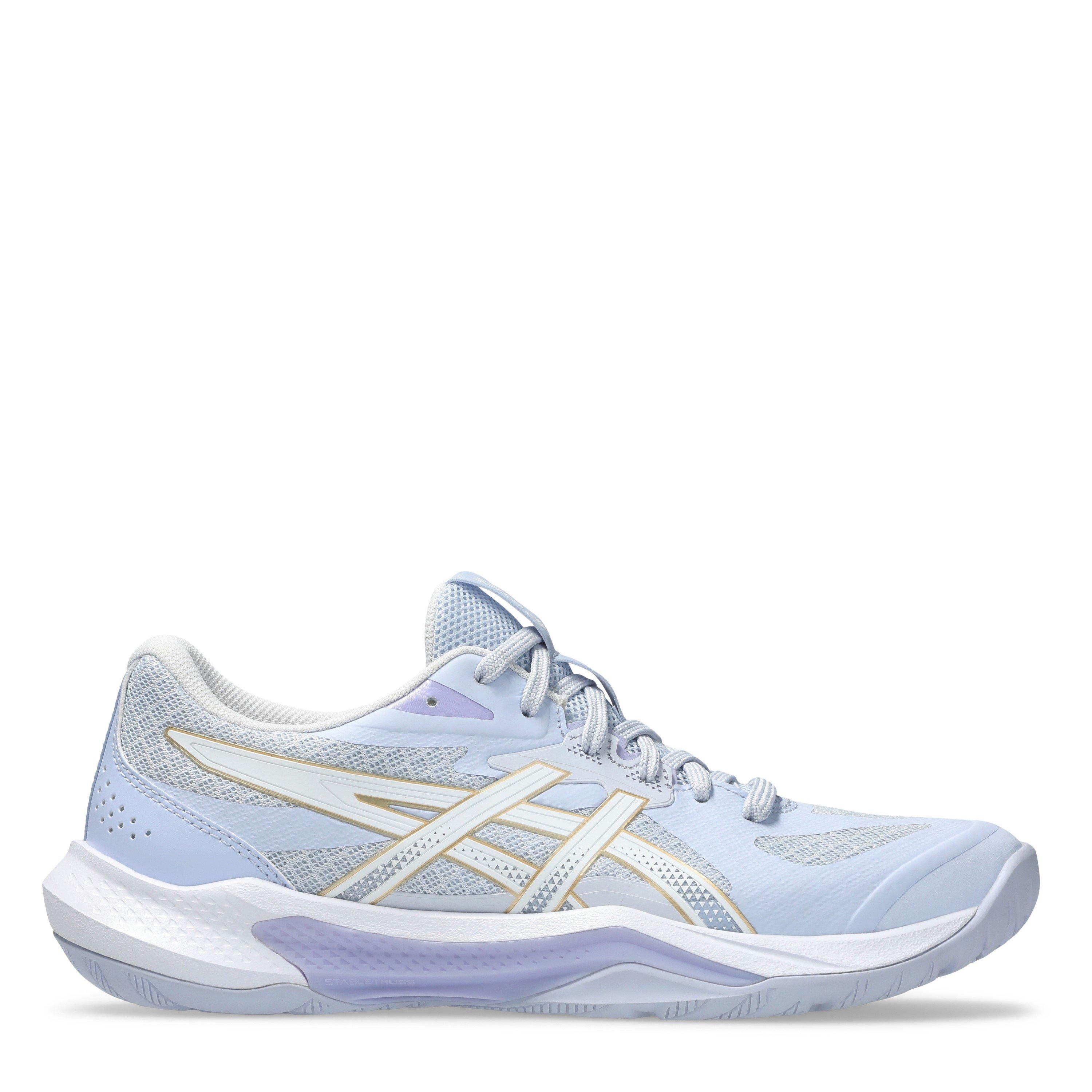 Blue Fade/White - Asics - Gel Tactic 13 Netball Shoes - 1