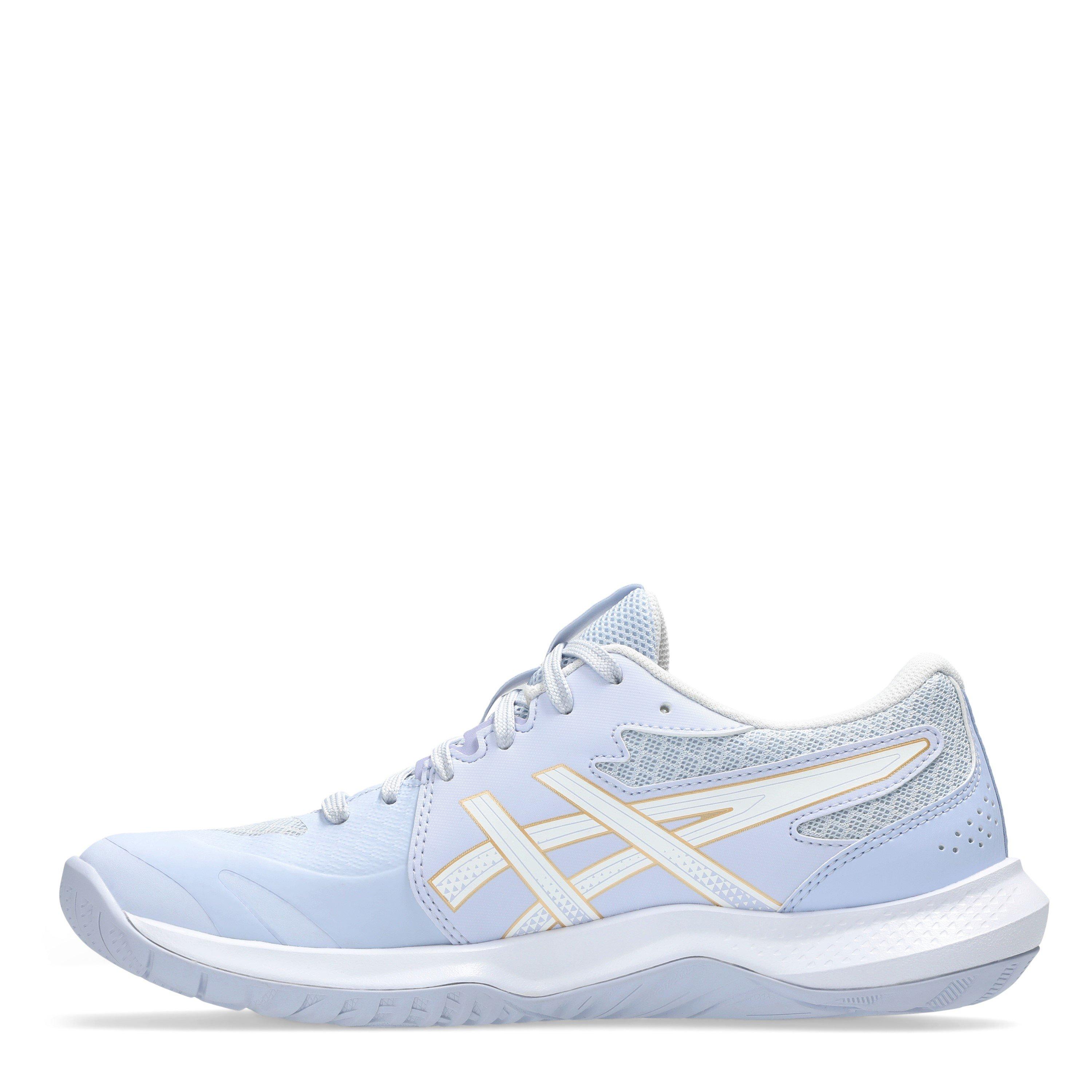Blue Fade/White - Asics - Gel Tactic 13 Netball Shoes - 2