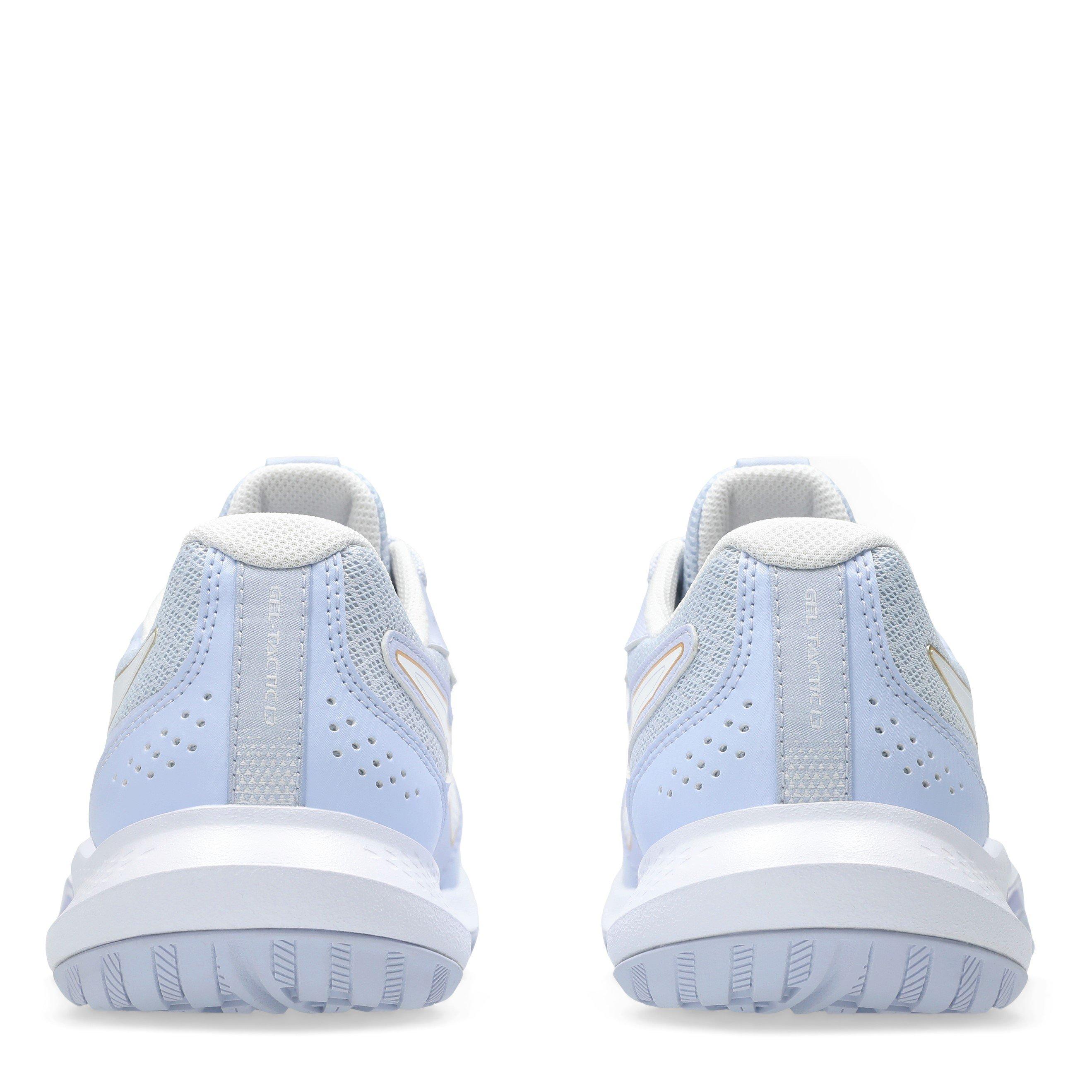 Blue Fade/White - Asics - Gel Tactic 13 Netball Shoes - 7
