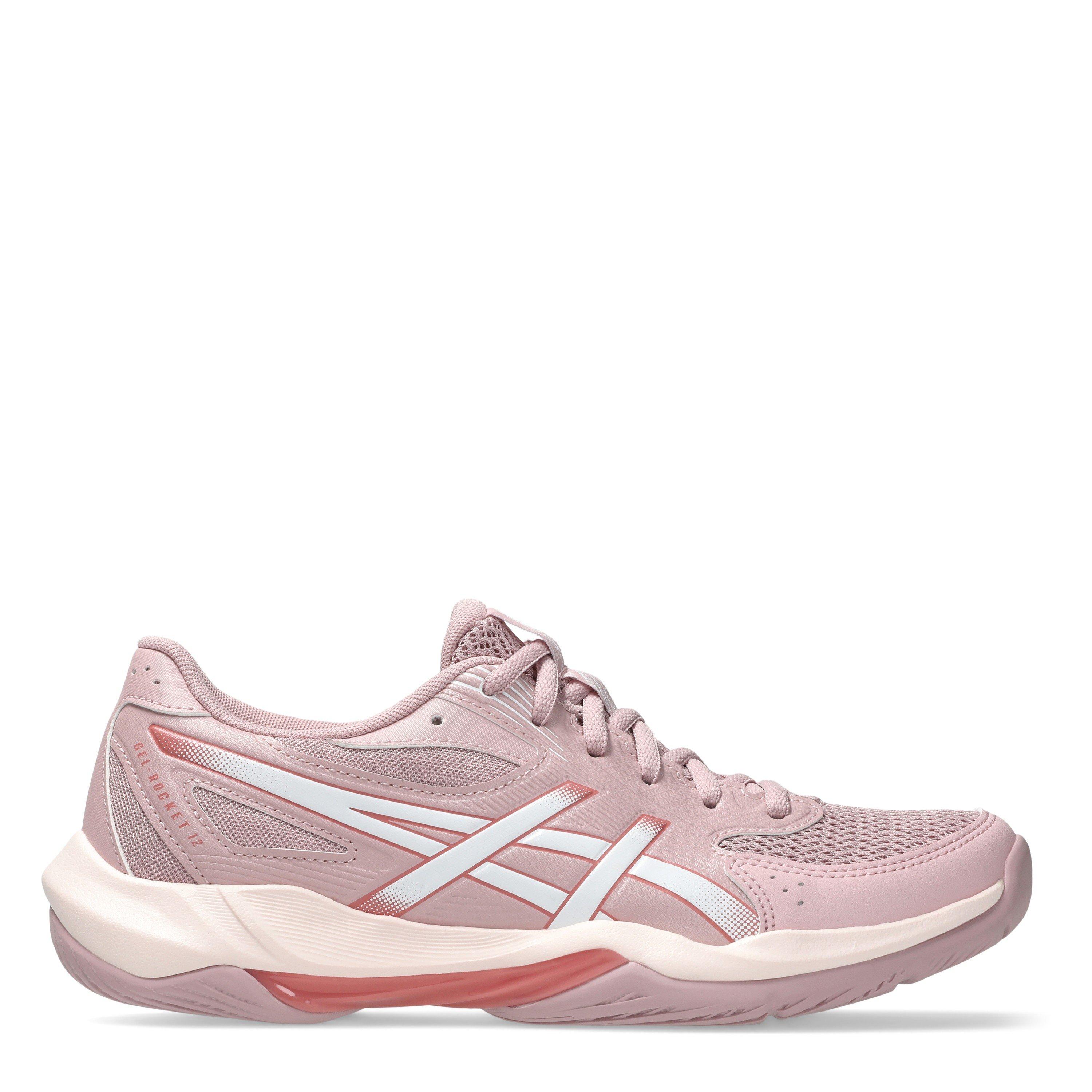 Asics Women's Gel-Rocket 12 Netball Shoes - Pink - 6.5 (40)