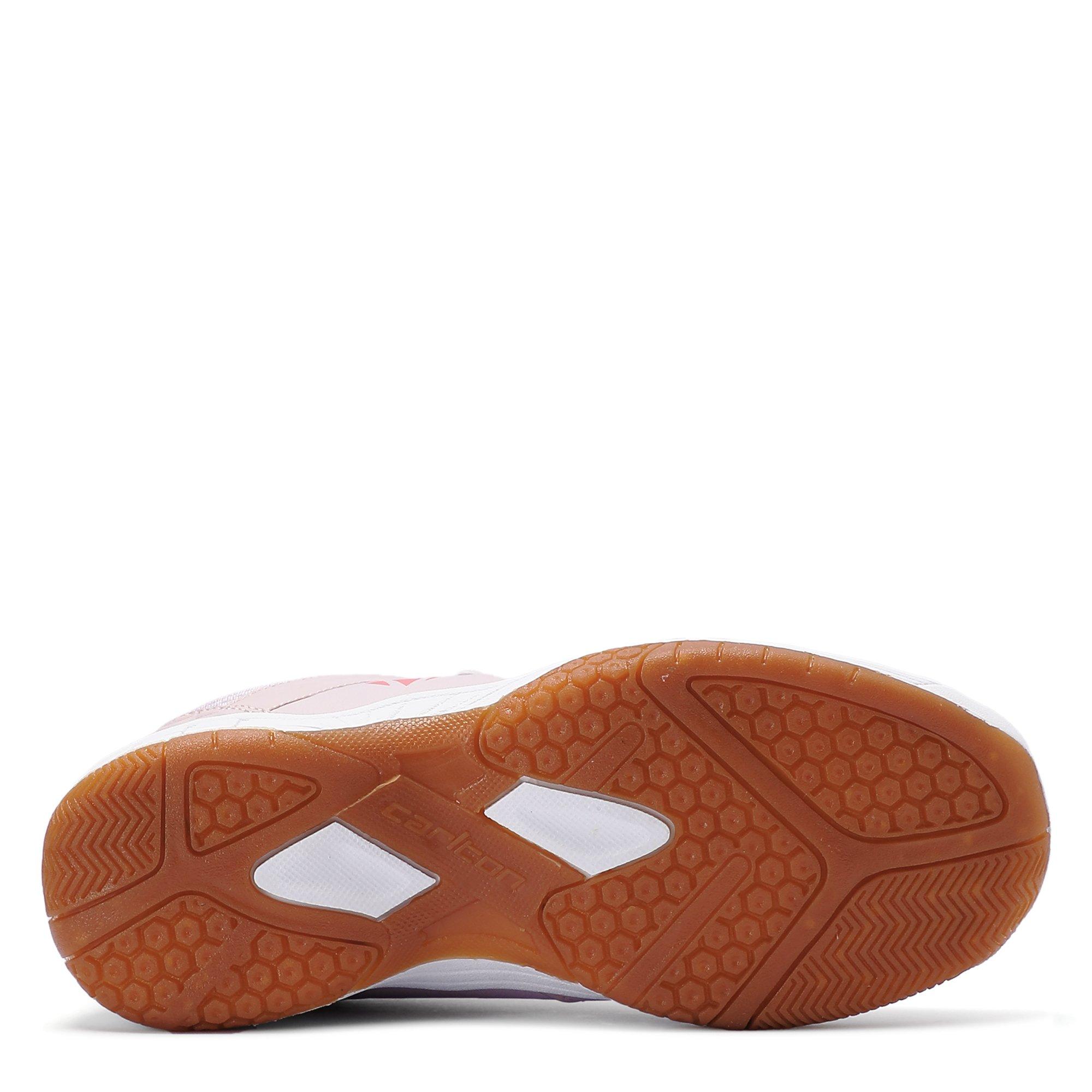 PINK - Carlton - Indoor Lace Up Badminton Trainers - 4