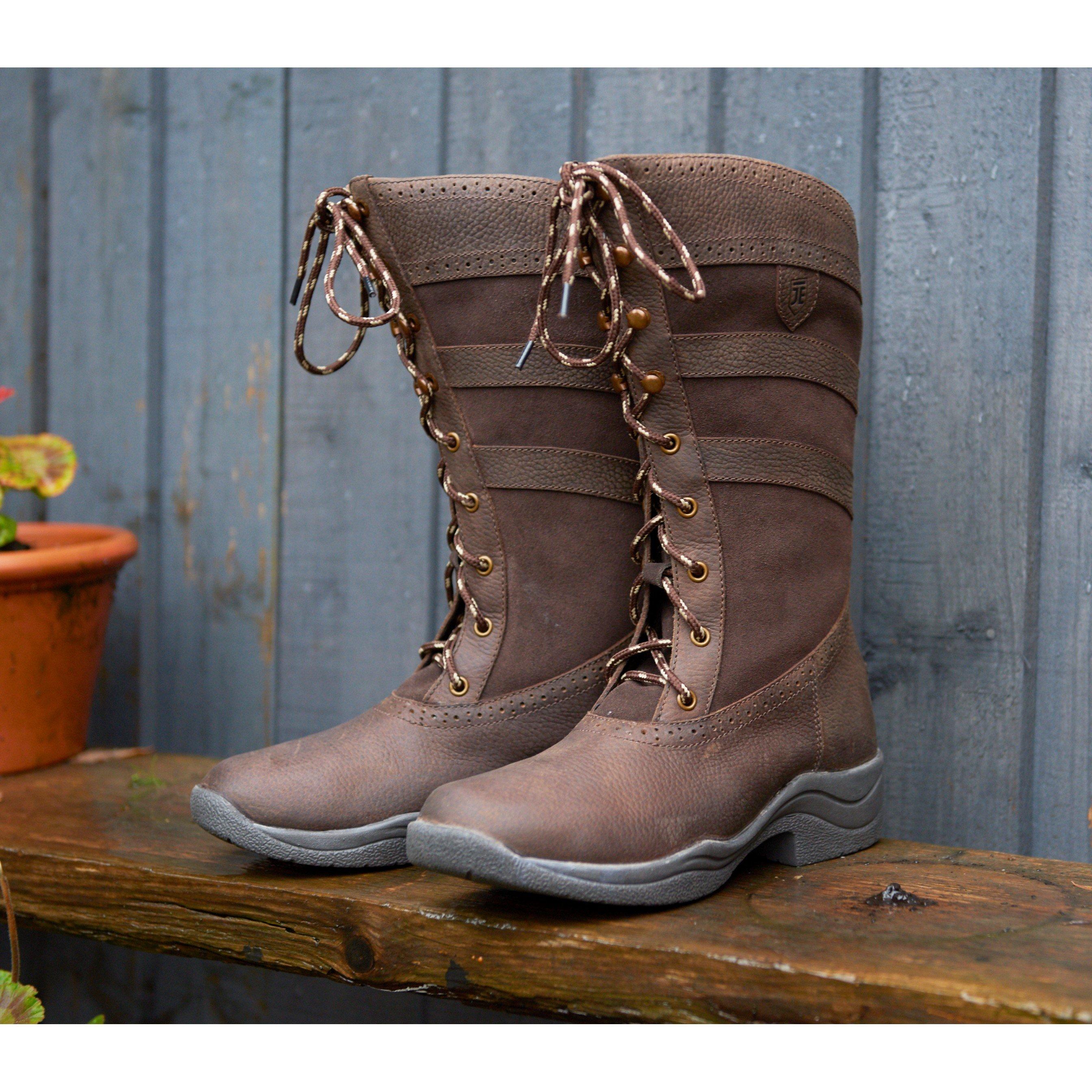 Bwn - Just Togs - Fairbrook Lace Boot - 4