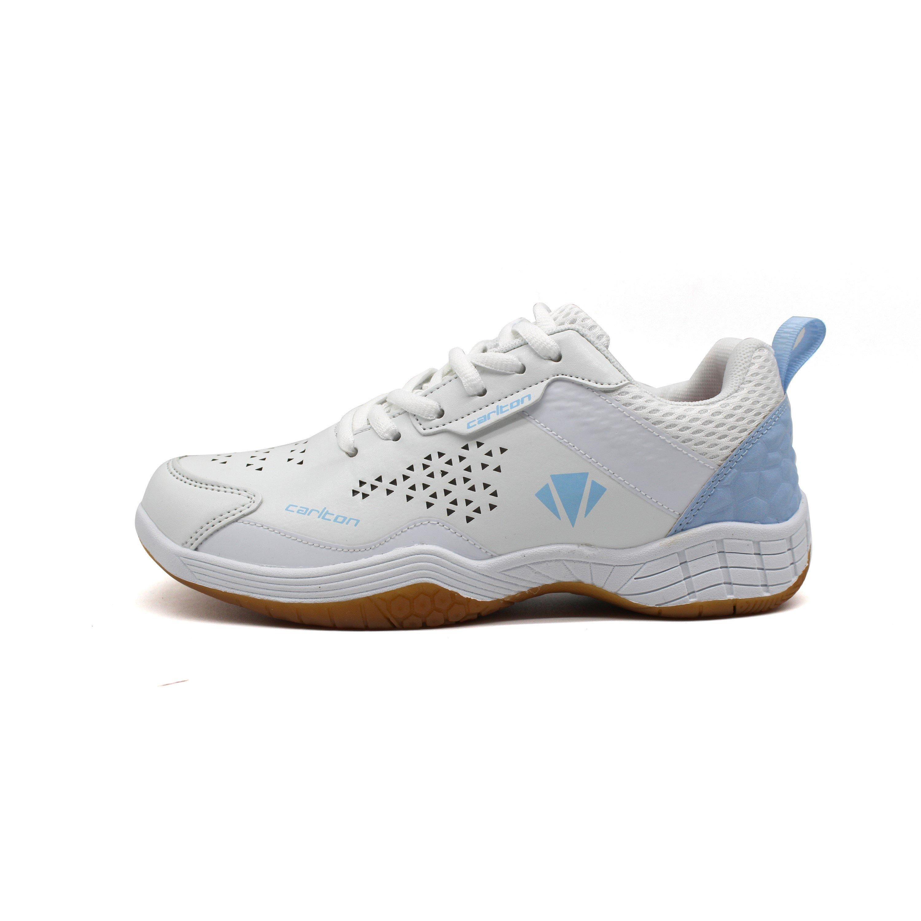 WHITE / BLUE - Carlton - CC Badminton Trainers Womens - 2