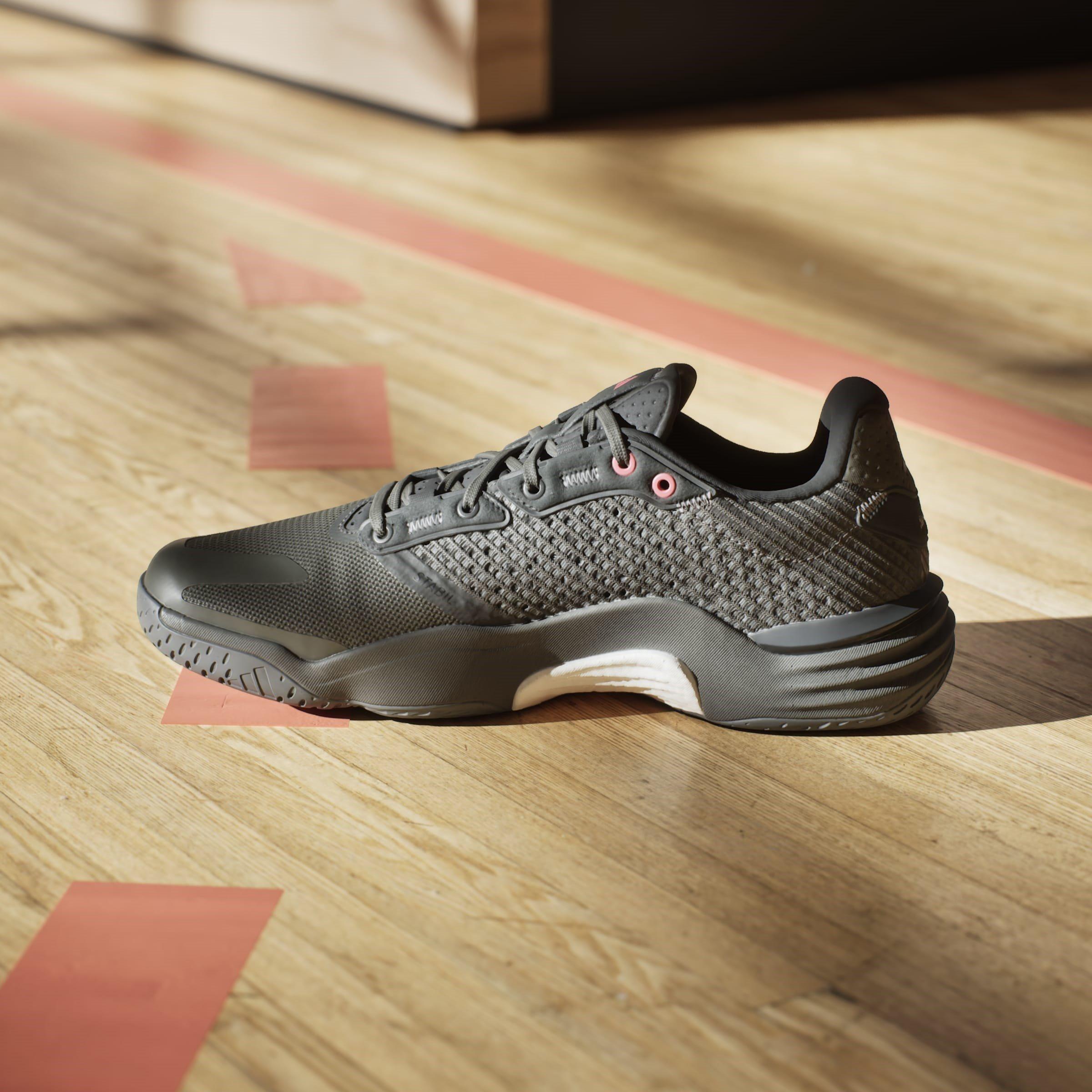 SHAOLI/CBLACK/G - adidas - Stabil 16 Indoor Handball Shoes Mens - 14