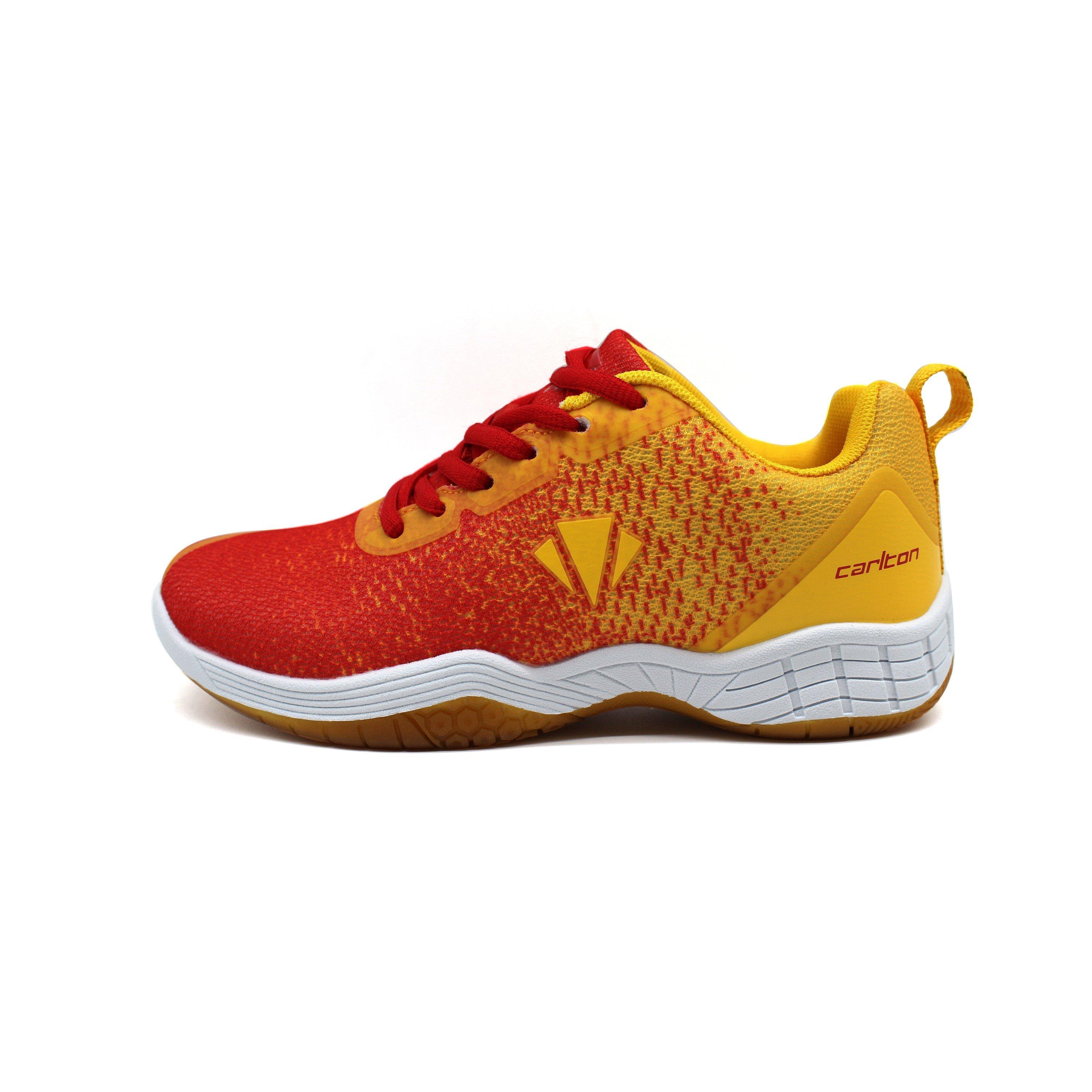 YELLOW - Carlton - Women's Engineered Mesh Indoor Badminton Trainers - 2