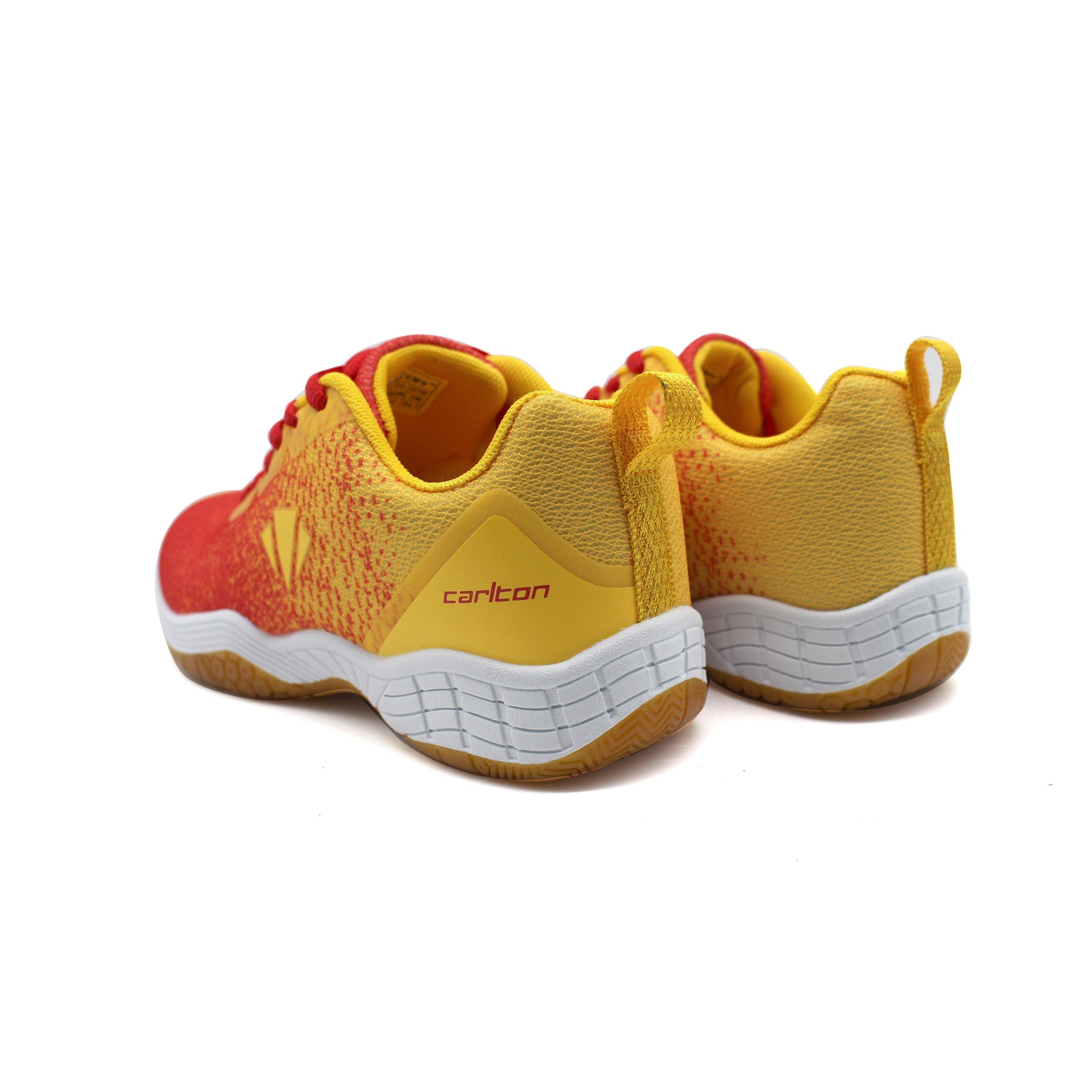 YELLOW - Carlton - Women's Engineered Mesh Indoor Badminton Trainers - 4