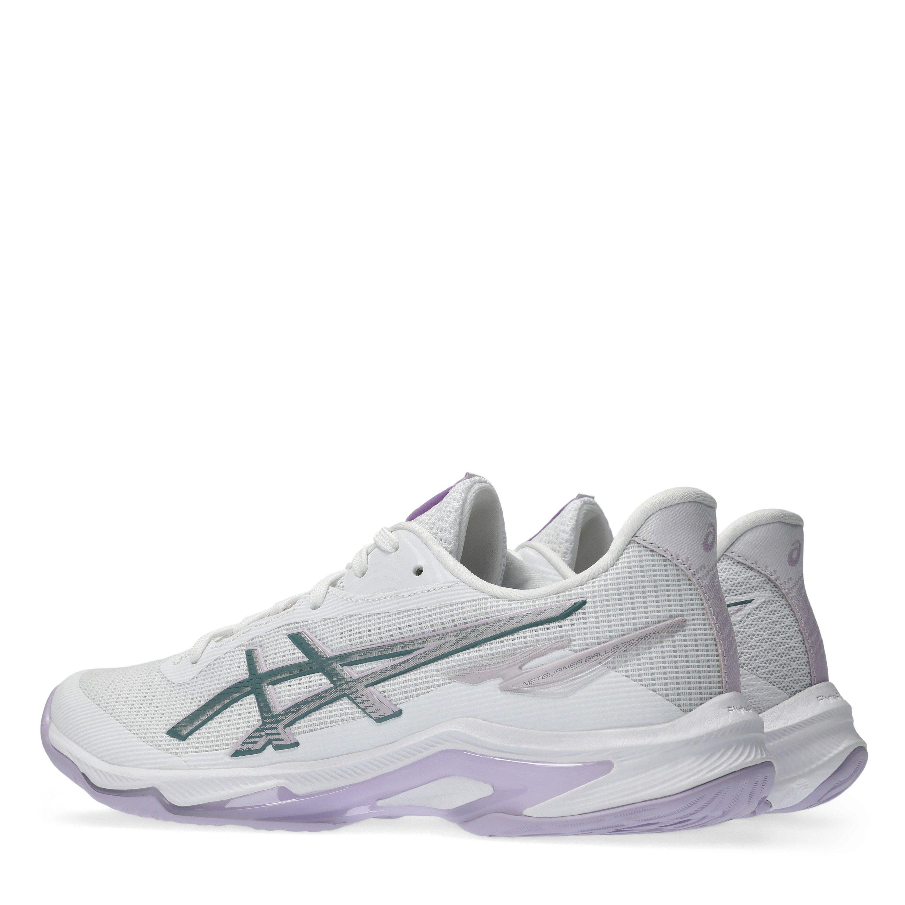 White/Dal - Asics - Women's Netball Shoes - 5