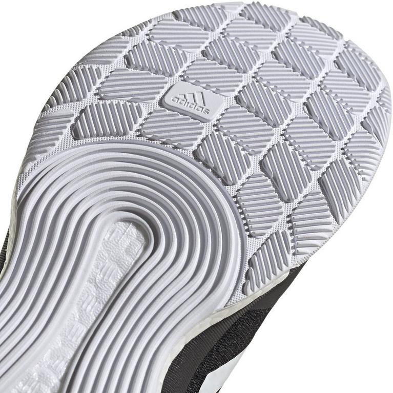 Noir/Blanc - adidas - Earth marsala womens burgundy leather slip on loafer flats shoes 10 - 8