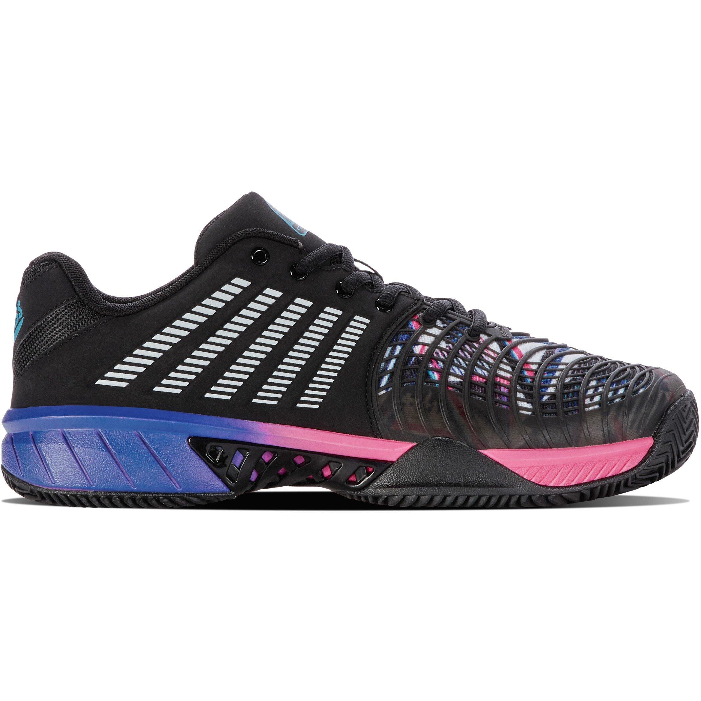 Blk/Blue/Pink - K-Swiss - Men's Express Light 3 Padel Lace Up Padel Trainers - 1