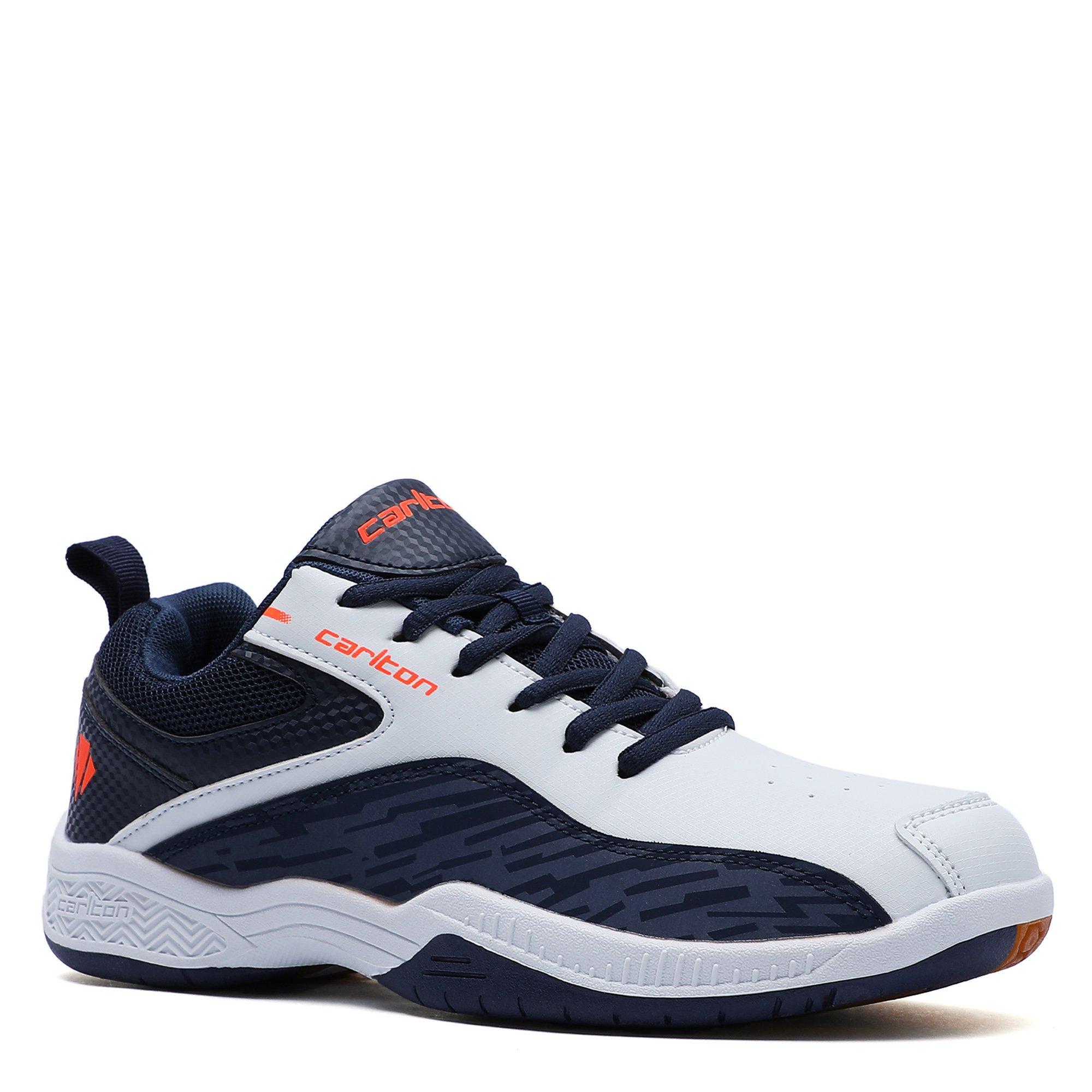 White/Blue - Carlton - CC-085 Badminton Trainers Mens - 5