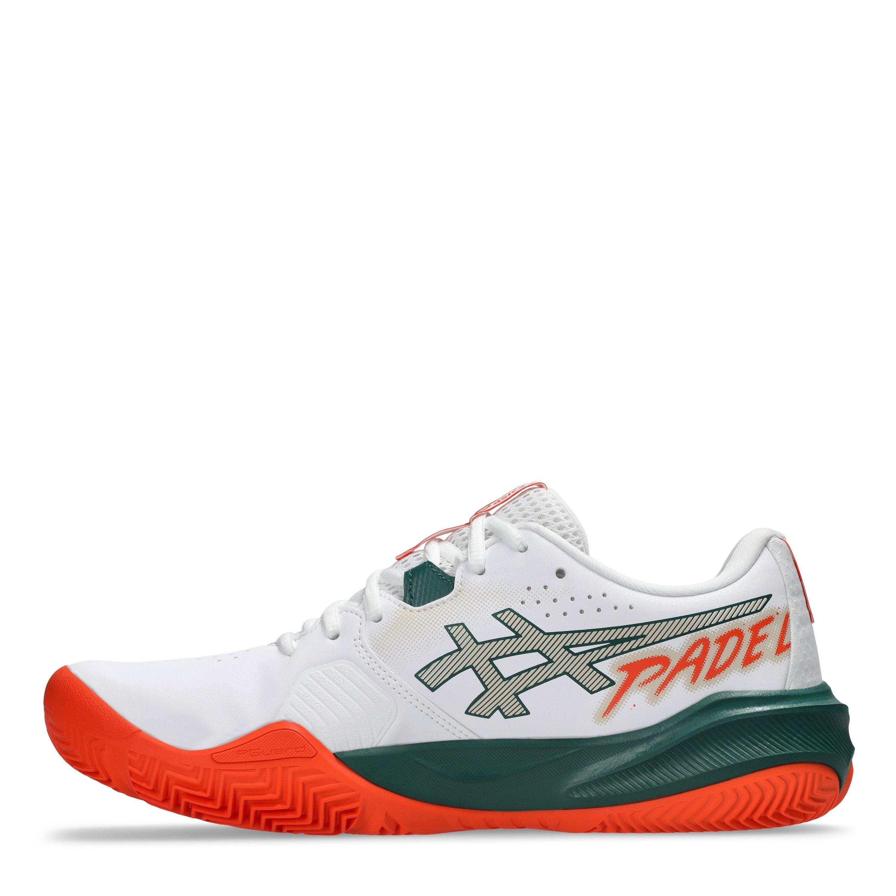 White/Oange - Asics - Asics Gel-Challenger 15 Padel Trainers Mens - 2