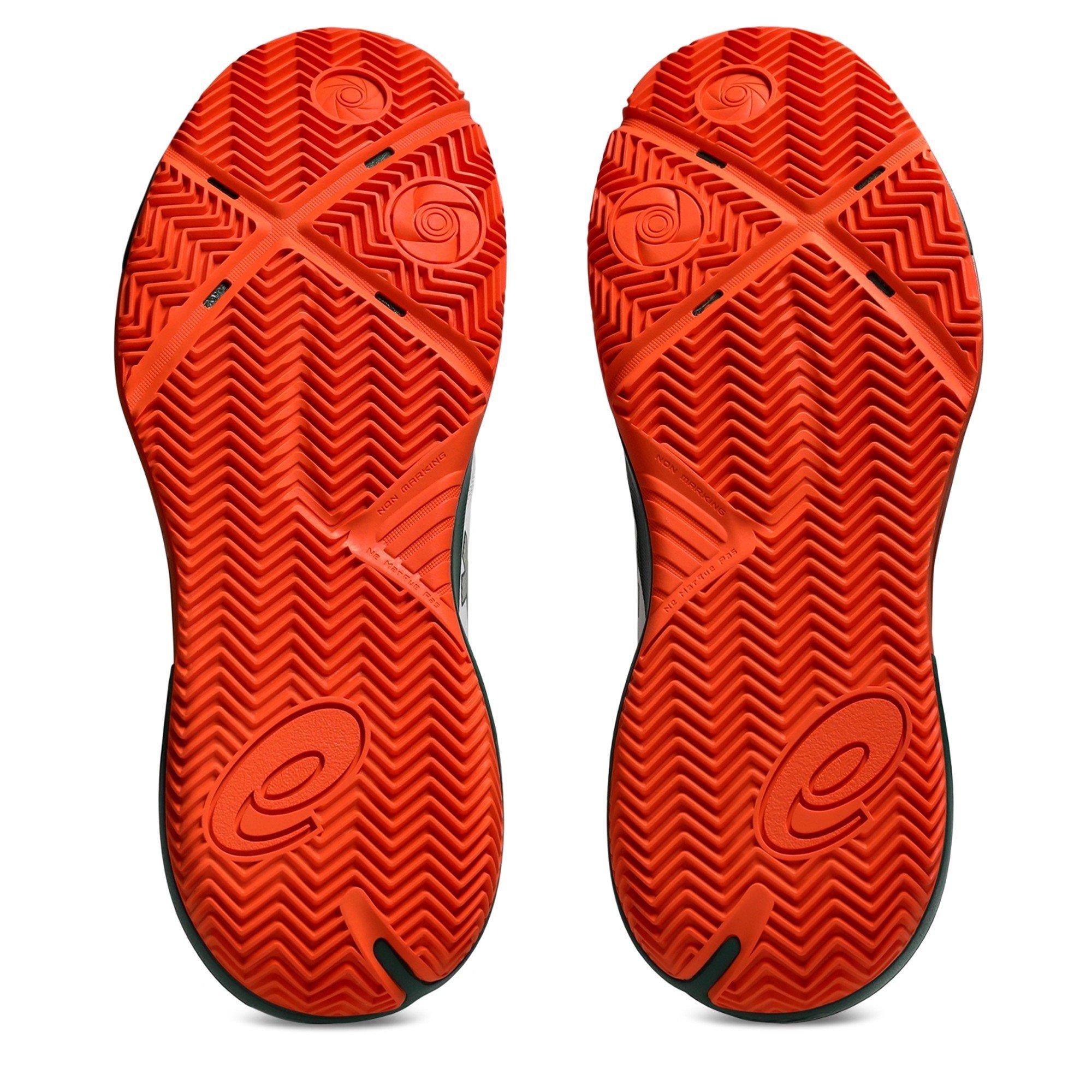 White/Oange - Asics - Asics Gel-Challenger 15 Padel Trainers Mens - 3