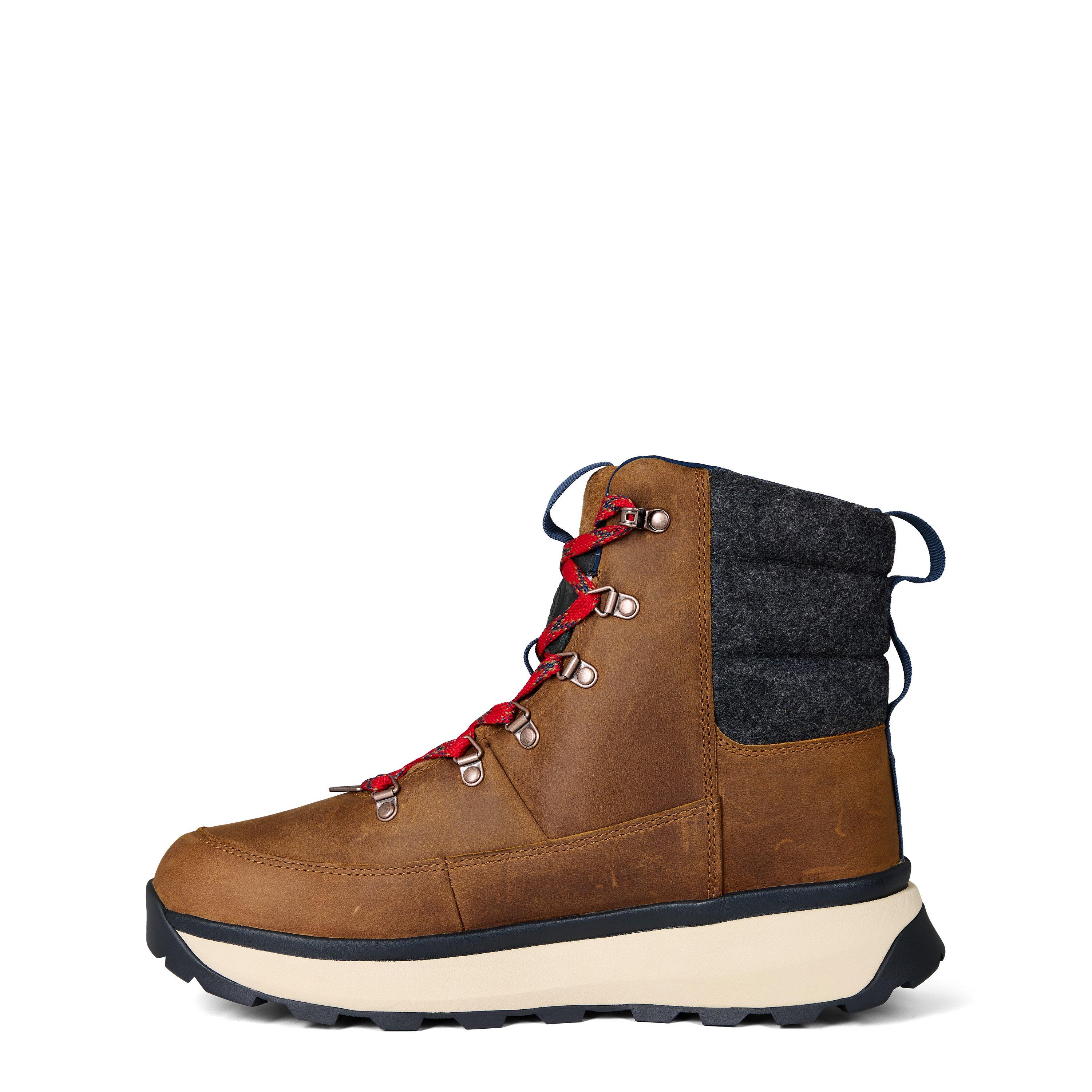 Brun - The North Face - M BERGEN LEATHER WP TIMBER TAN/TNF - 2