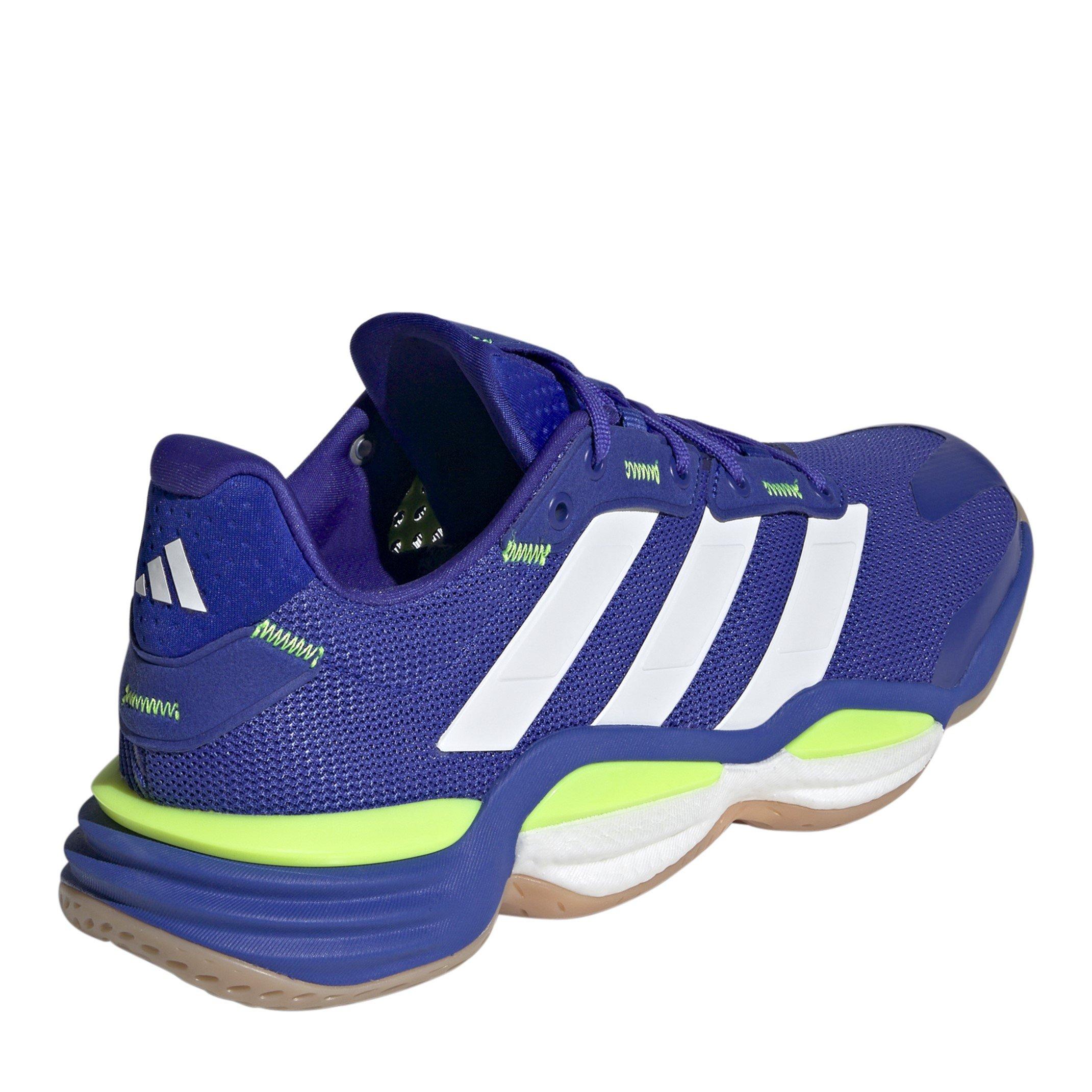 Luc Blå/Hvid - adidas - Stabil 16 Indoor Shoes Mens - 4