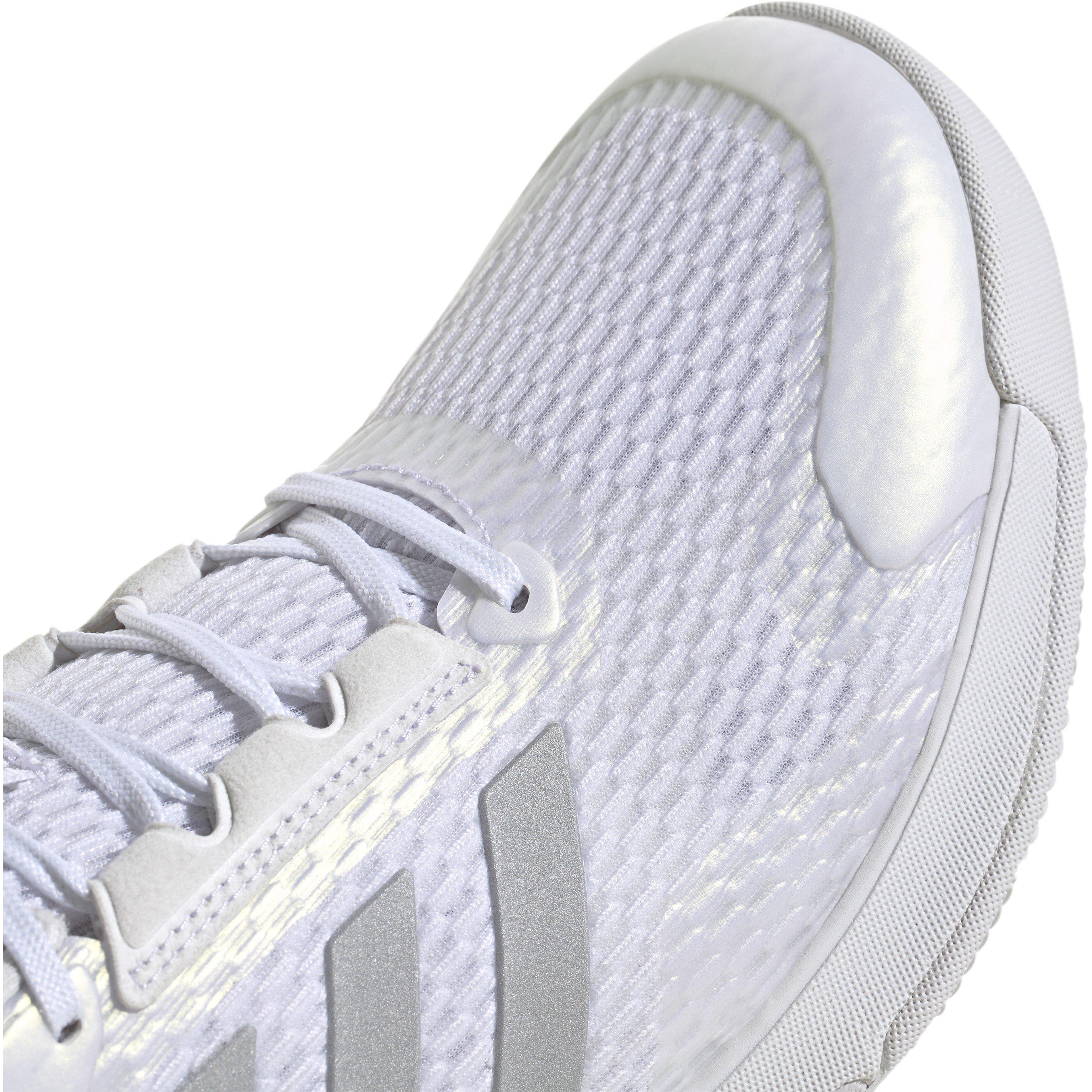 Hvid/Sølv - adidas - Novaflight 2 Indoor Shoes Womens - 7